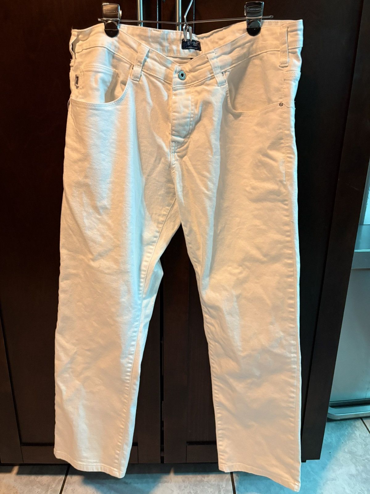 Emporio Armani Vintage Emporio Armani Baggy Denim Jeans Y2K 38 Size US 36 / EU 52 - 1 Thumbnail