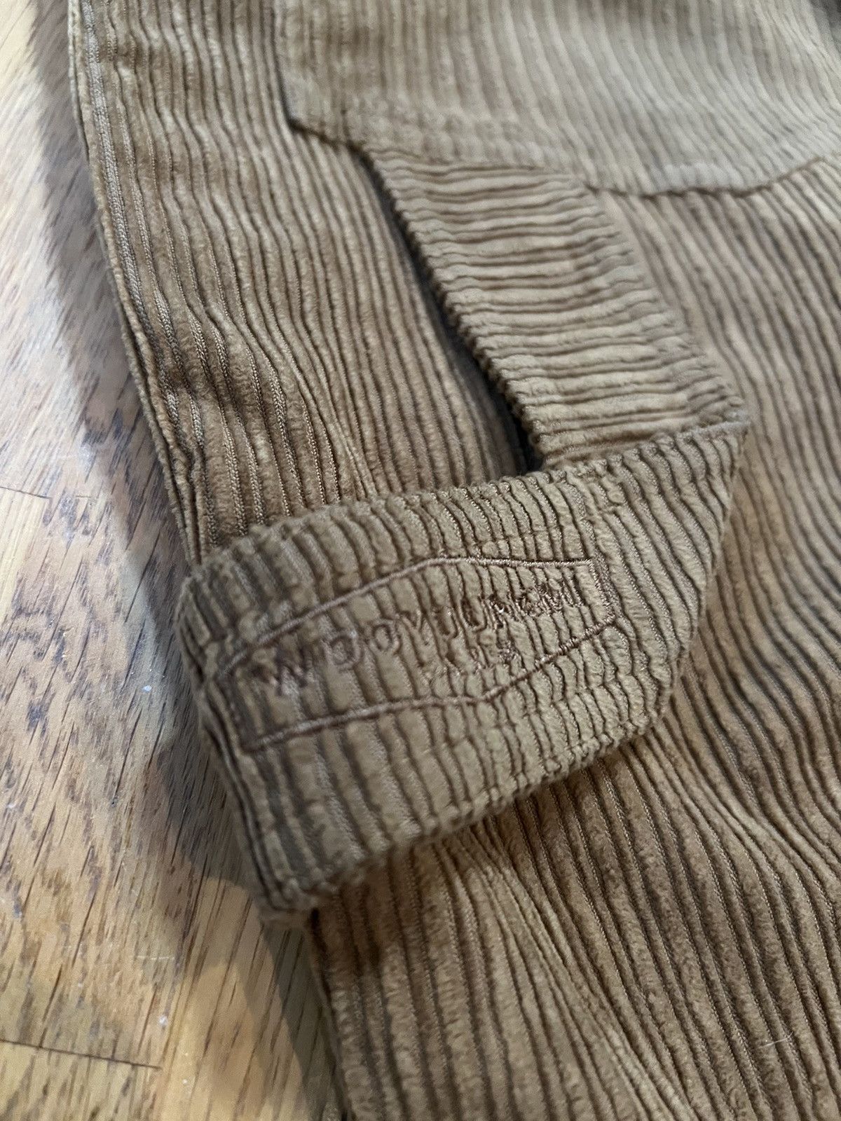 Wooyoungmi Wooyoungmi Wide Leg Corduroy Pants Size US 30 / EU 46 - 4 Thumbnail