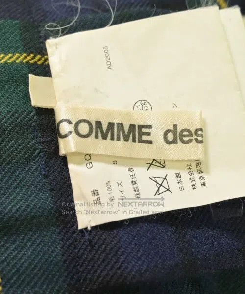 Comme des Garcons Comme Des Garcons size S Green plaid harem pants Size 23" - 5 Thumbnail