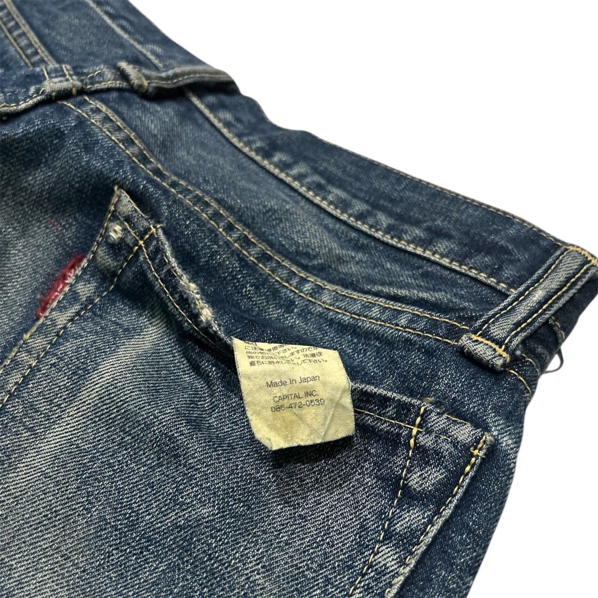 Kapital Vintage Kapital Japan: Distressed Jeans Size US 28 / EU 44 - 5 Thumbnail