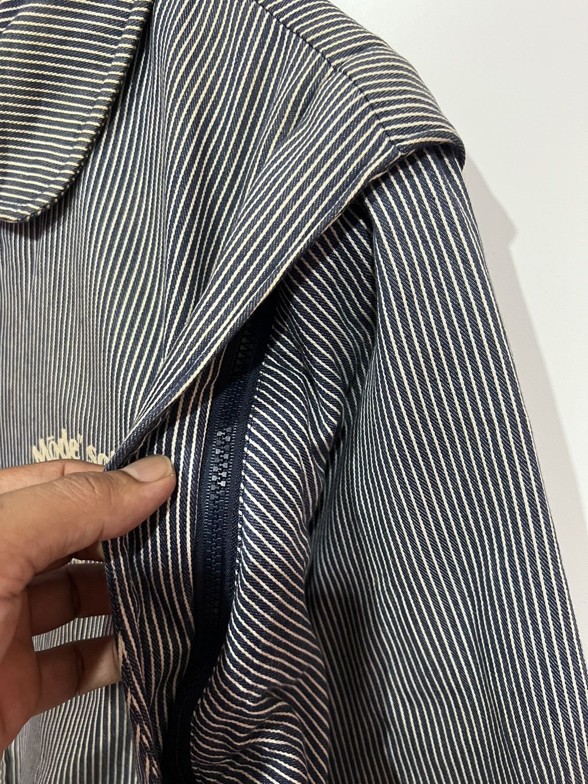 Japanese Brand Blue Hickory Mode" Schaffen japanese workers Size US L / EU 52-54 / 3 - 7 Thumbnail