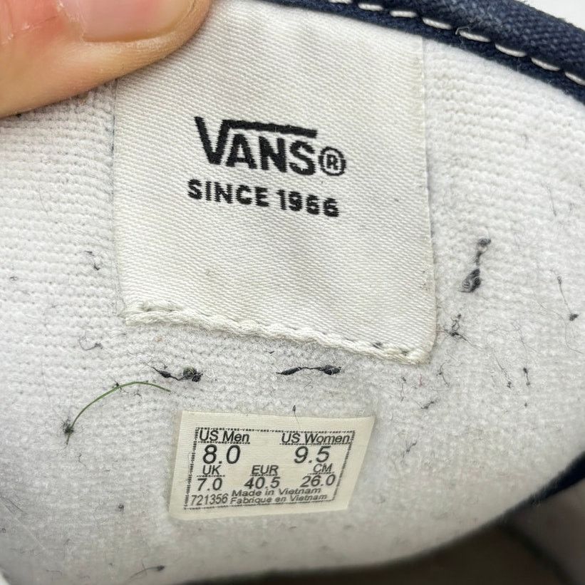 Vans Vans Knu Skool Blue Suede Chunky Skate Sneakers Shoes Mens 8 Size US 8 / EU 41 - 9 Thumbnail