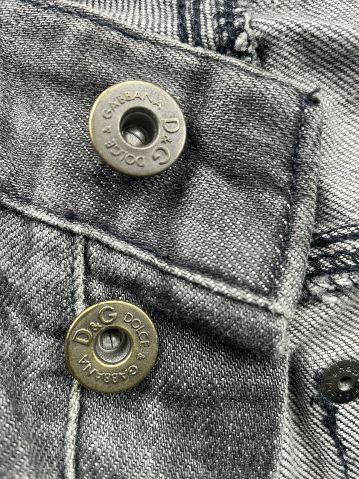 Dolce & Gabbana × If Six Was Nine × Le Grande Bleu (L.G.B.) Vintage Dolce & Gabbana Distresed Denim Size US 33 - 19 Thumbnail