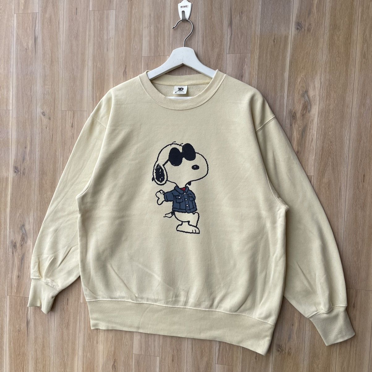GU × Peanuts Vintage Snoopy Peanuts Famous Cartoons Pullover Size L / US 10 / IT 46 - 2 Thumbnail