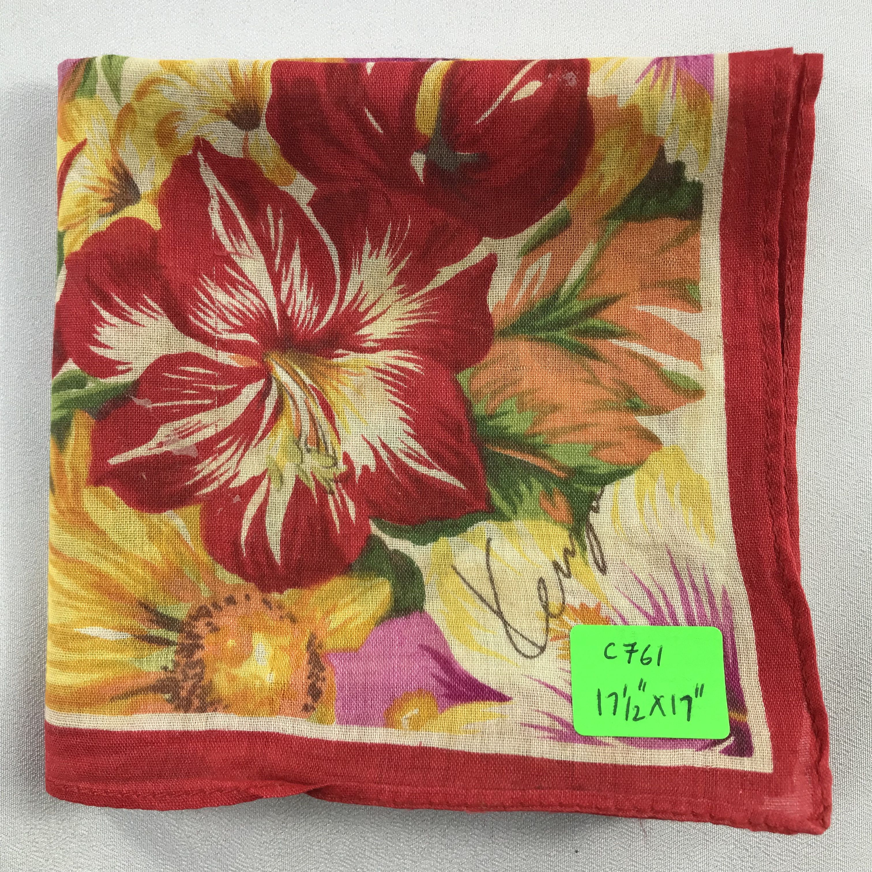 Kenzo Kenzo Handkerchief / Bandana / Neckerchief C761 Size ONE SIZE - 8 Thumbnail