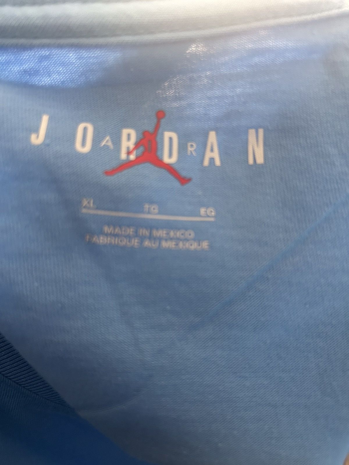 Jordan Brand Air Jordan Legend Blue / UNC Jumpman Tee Size XL Size US XL / EU 56 / 4 - 5 Thumbnail