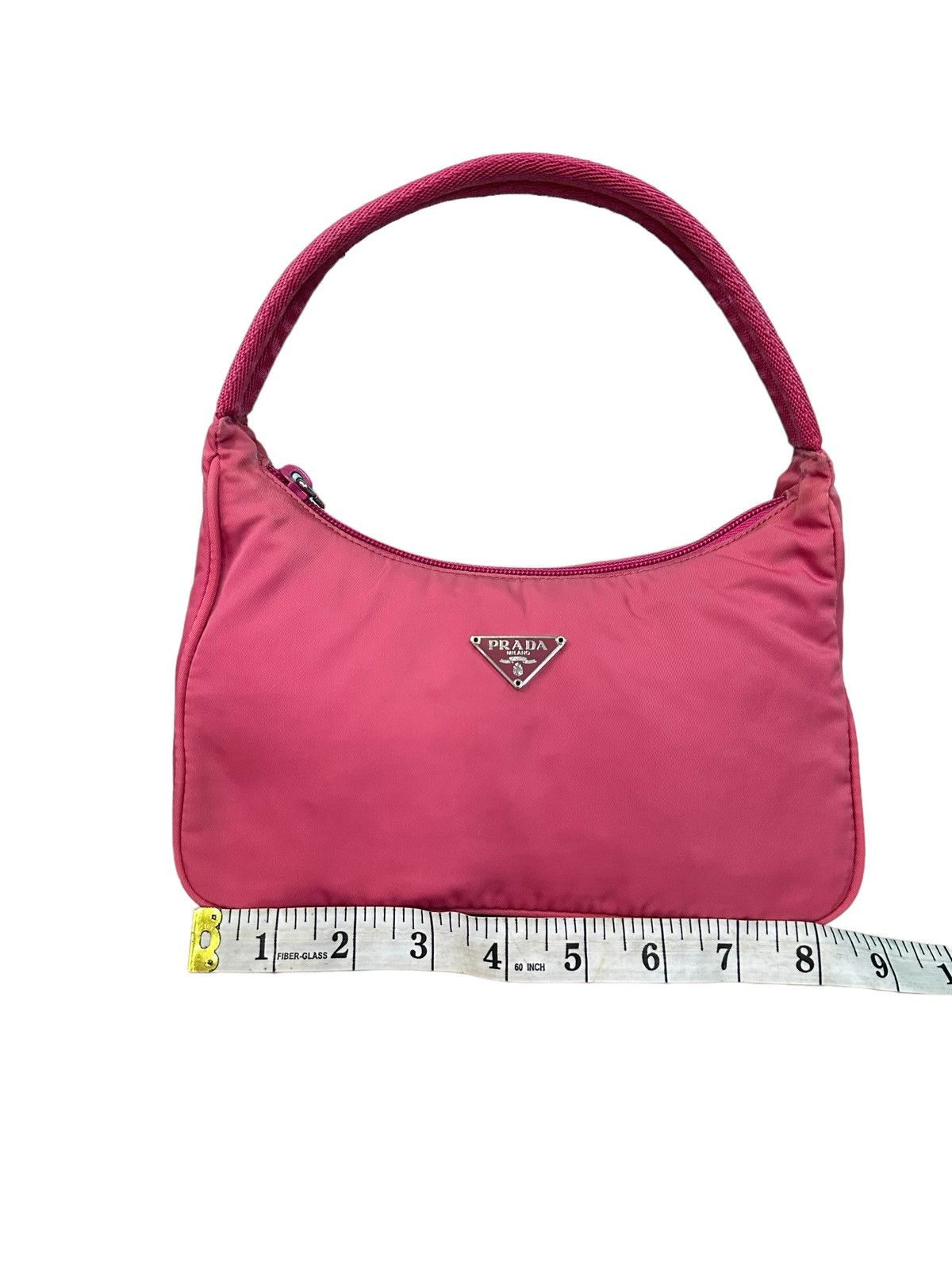 Prada AUTHENTIC VINTAGE PRADA PINK NYLON HOBO BAG Size ONE SIZE - 12 Thumbnail