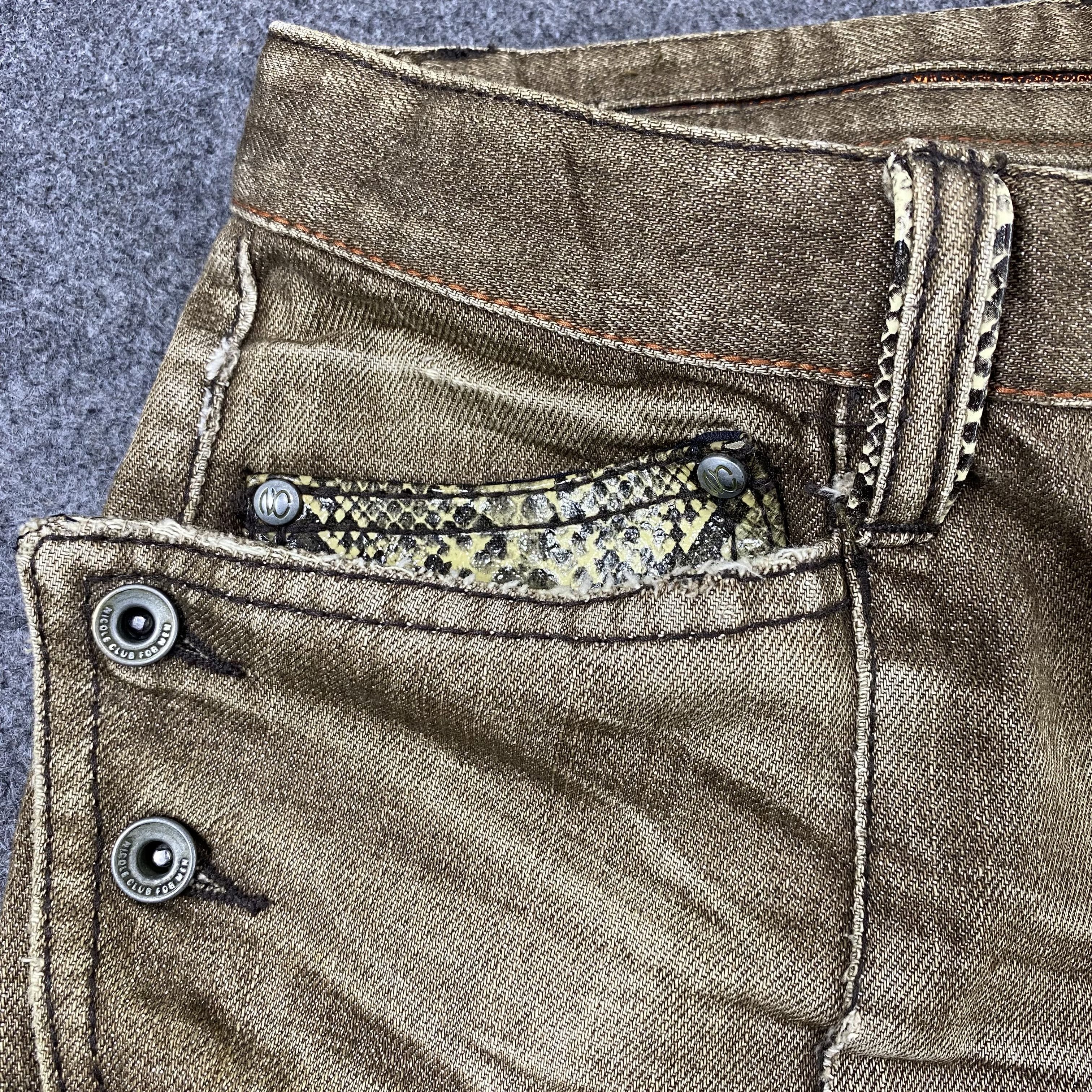 Nicole Club Japanese Designer Nicole Club For Men Jeans-J1155 Size US 31 - 8 Thumbnail