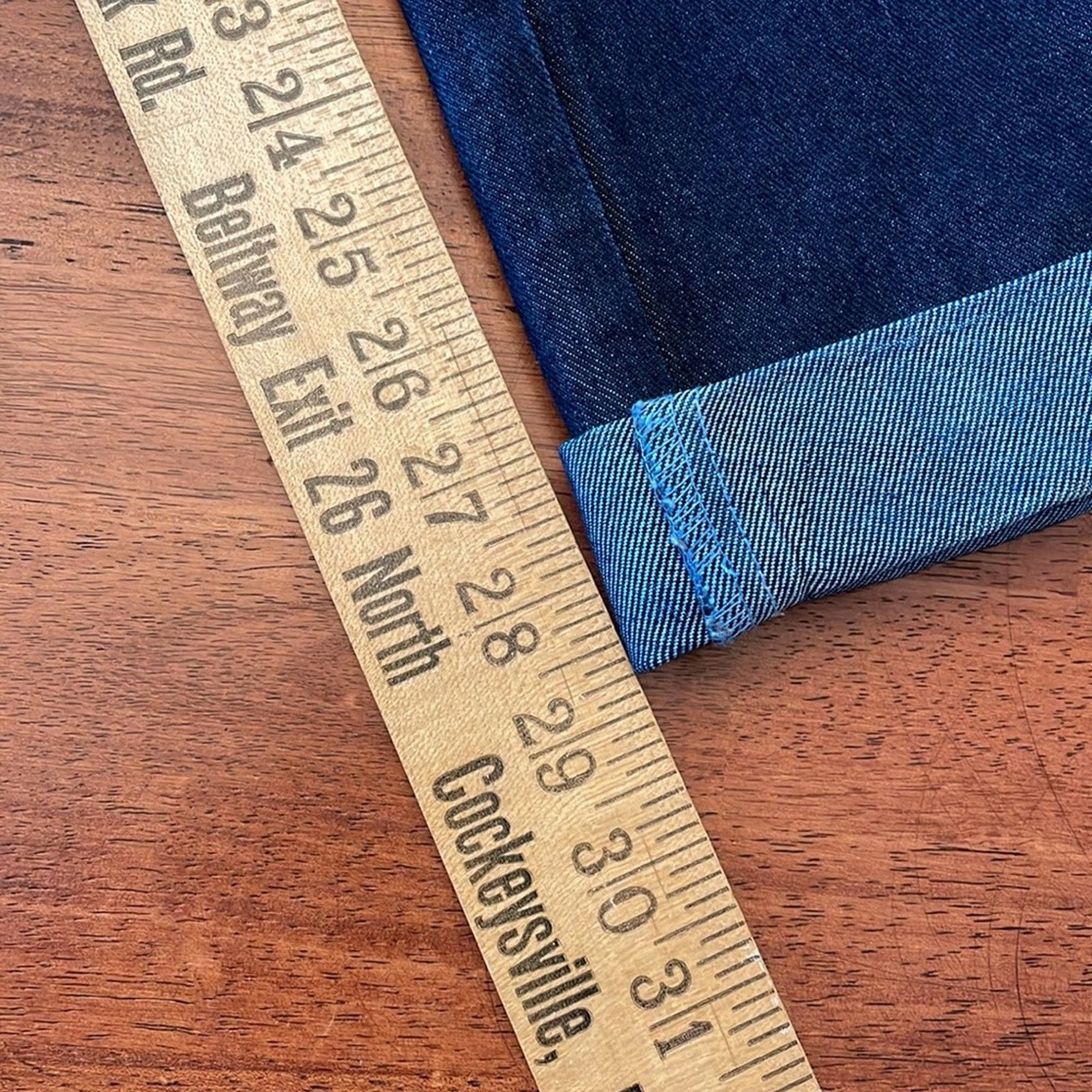 Phat Farm Y2K Phat Farm Baggy Cuffed Carpenter Jeans Dark Wash MENS 40 Size US 40 / EU 56 - 9 Thumbnail