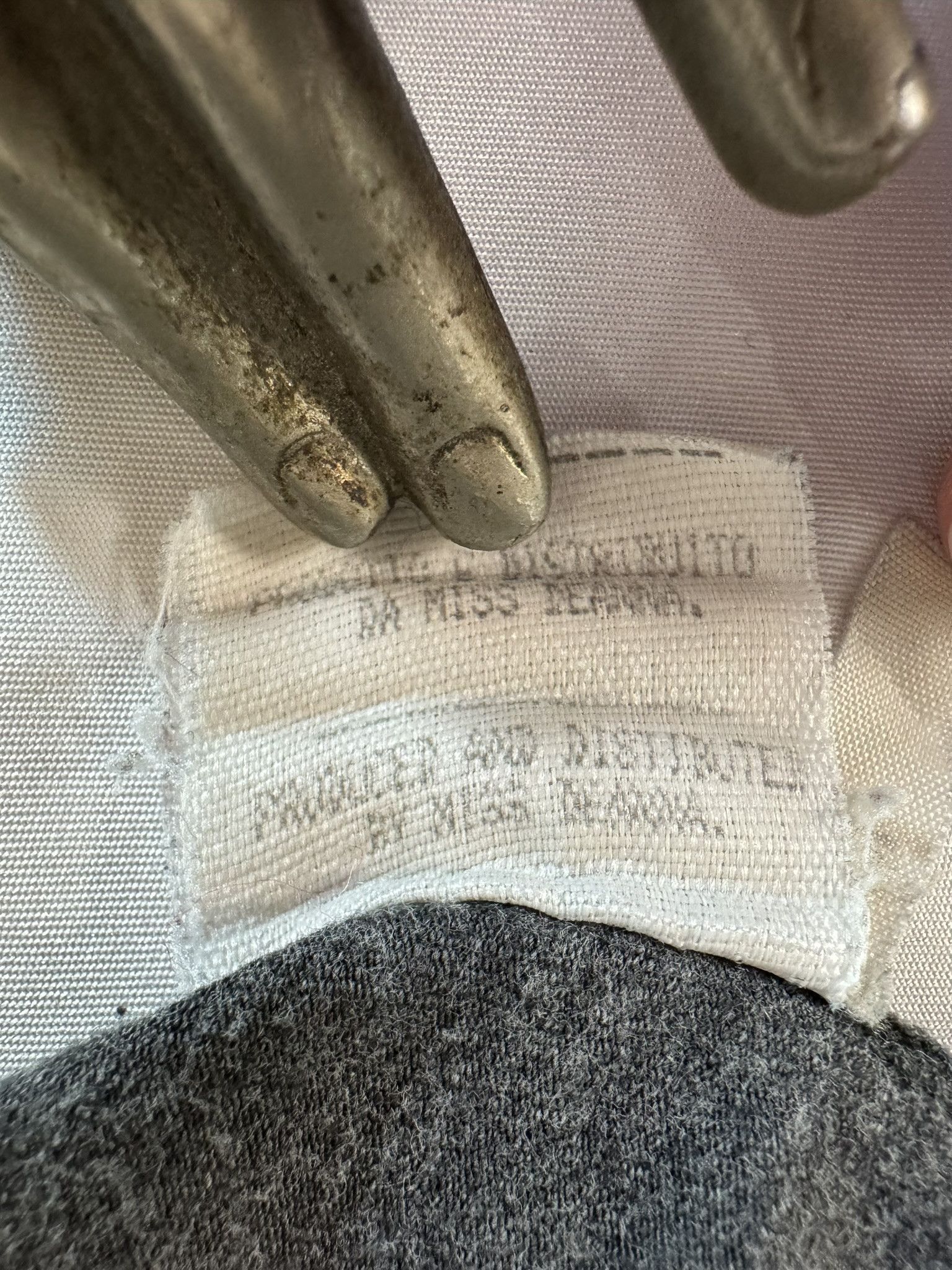Maison Margiela Maison Margiela Gray Jersey Maxi Skirt Size L Dark Artisanal Size 28" / US 6 / IT 42 - 4 Thumbnail