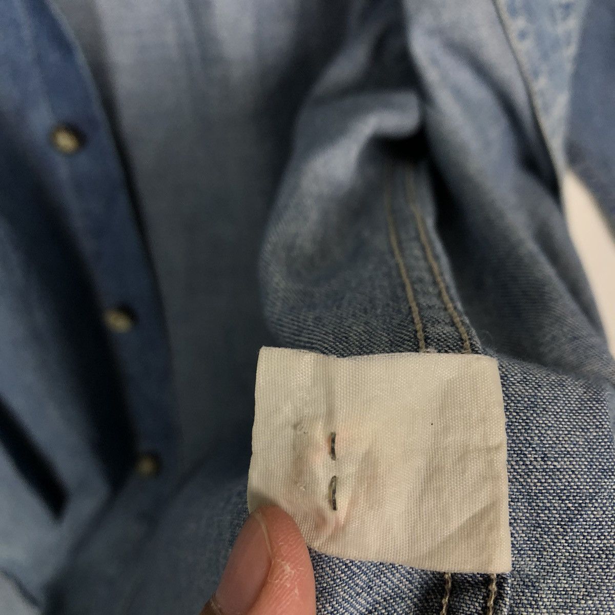 Japanese Brand 🔥VINTAGE COCA COLA DENIM CHAMBREY JACKET Size US M / EU 48-50 / 2 - 15 Thumbnail