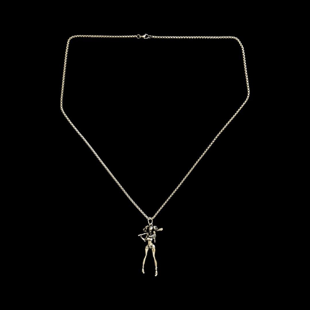 Jewelry Punk Necklace Gothic Chain Size ONE SIZE - 3 Thumbnail