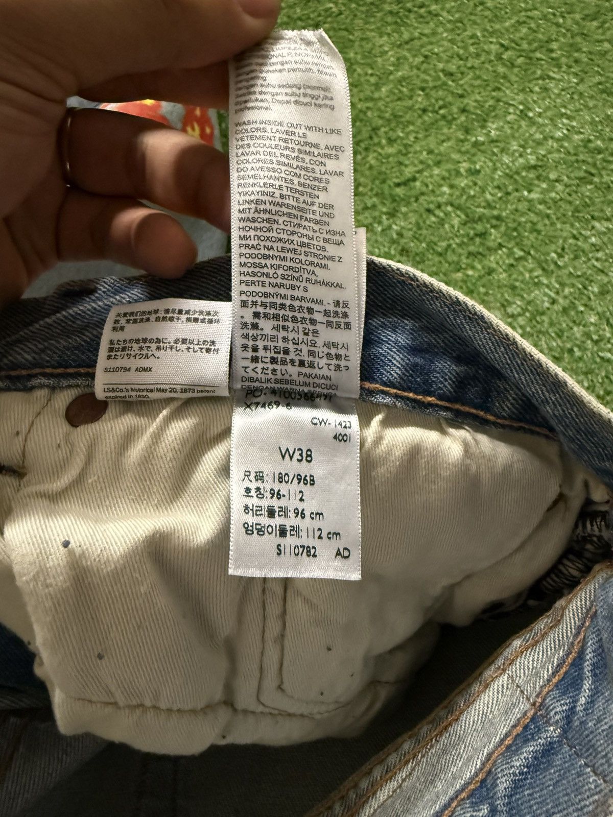 DENIM TEARS Denim Tears x Offset 501 Jeans Light Wash Size US 38 / EU 54 - 9 Thumbnail
