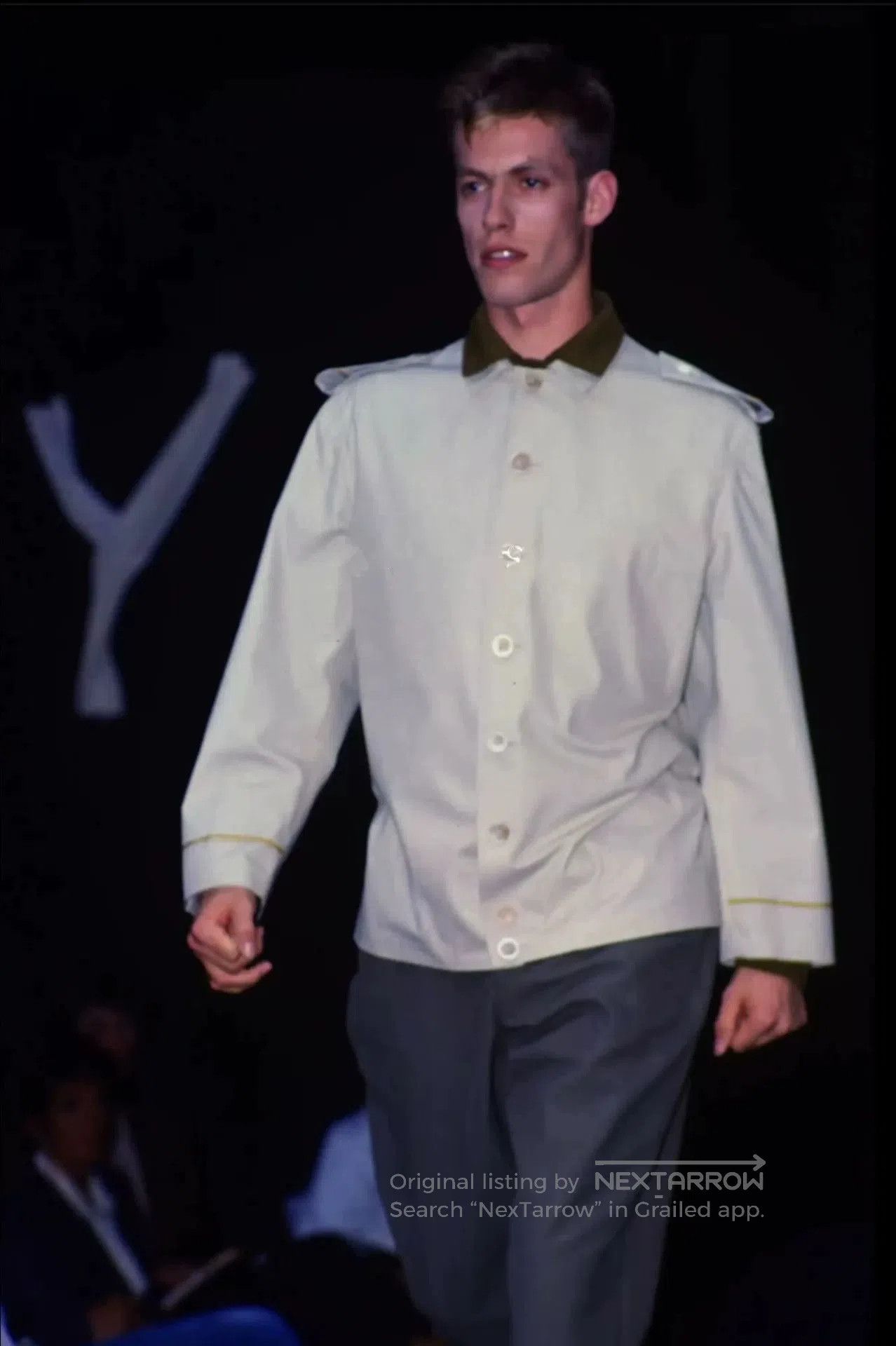 Yohji Yamamoto Yohji Yamamoto 90s Star Embroidery Coat. Size US M / EU 48-50 / 2 - 1 Thumbnail