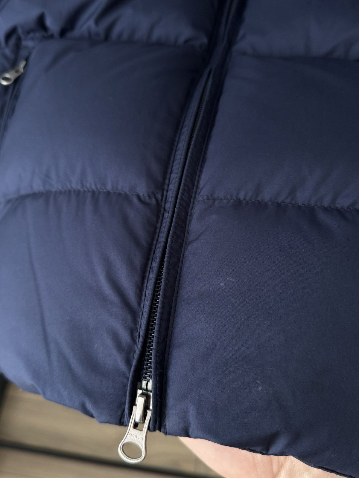 Polo Ralph Lauren Vintage Polo Ralph Lauren Puffer Vest Navy Dark Blue Size S Size S / US 4 / IT 40 - 10 Thumbnail