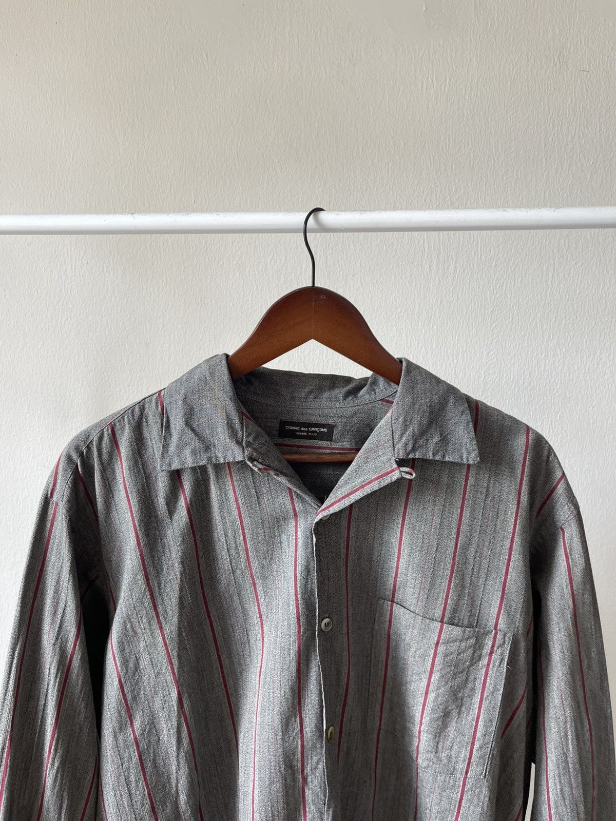 Comme des Garcons Homme Plus 1988 Comme Des Garcons Homme Plus Open Color Oversize Shirt Size US XL / EU 56 / 4 - 2 Thumbnail