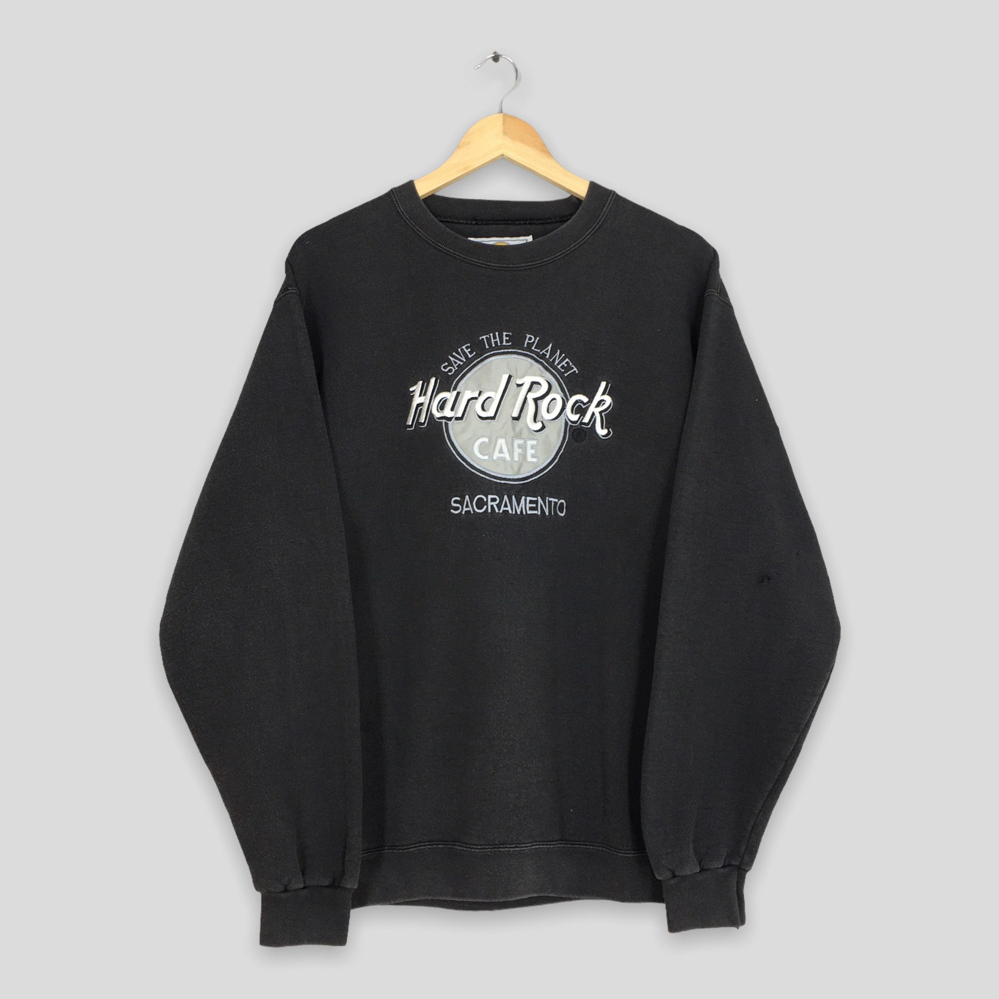 Hard Rock Cafe × Vintage Vintage Hard Rock Cafe Sacramento Sweatshirt Small Size US S / EU 44-46 / 1 - 1 Thumbnail