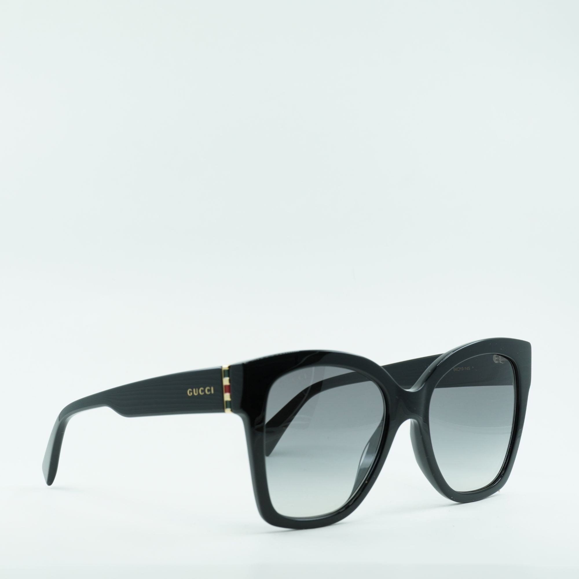 Gucci Gucci GG0459S 001 Sunglasses Black Butterfly Frame Size ONE SIZE - 8 Thumbnail