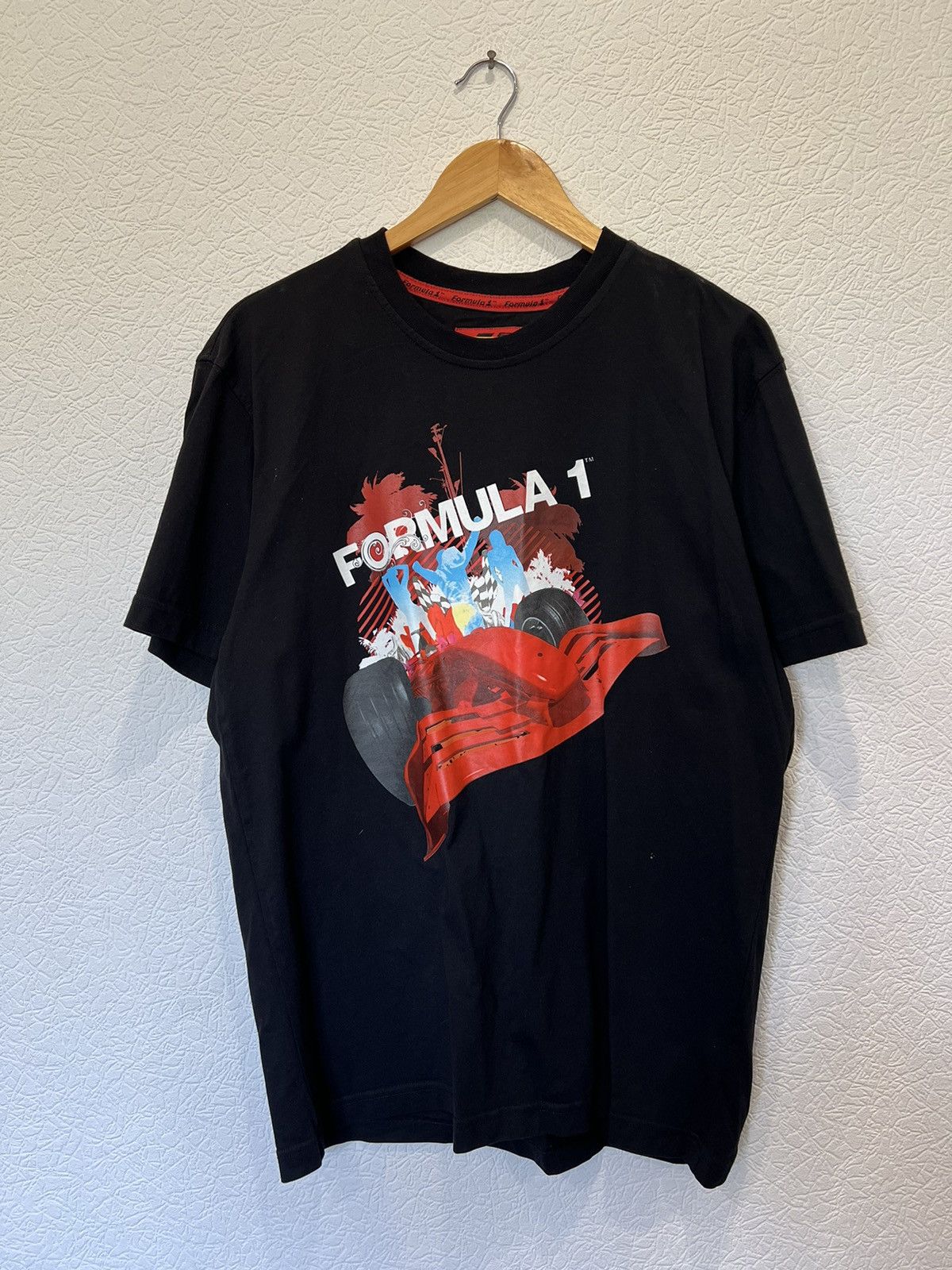 Other Vintage Formula 1 F-1 Black T Shirt Racing Size US L / EU 52-54 / 3 - 1 Thumbnail
