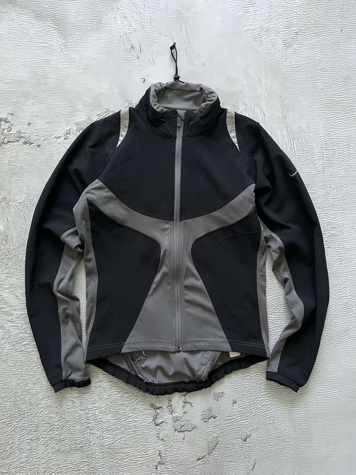 Nike Y2K Nike Vintage Zip Sweater Streetwear Black & Gray Size S / US 4 / IT 40 - 2 Thumbnail