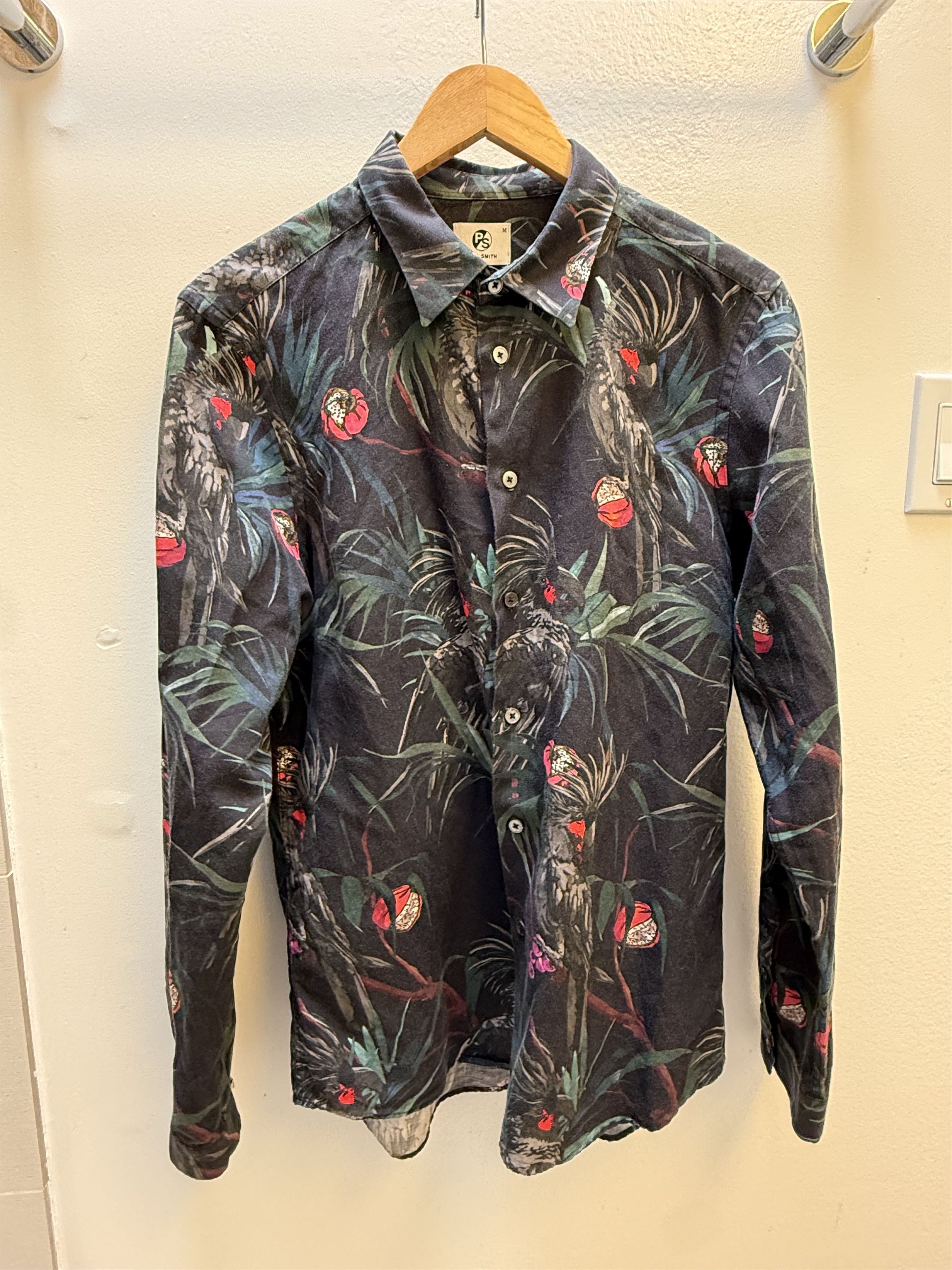 Paul Smith Paul Smith Tailored Fit Print Shirt Size US M / EU 48-50 / 2 - 1 Thumbnail