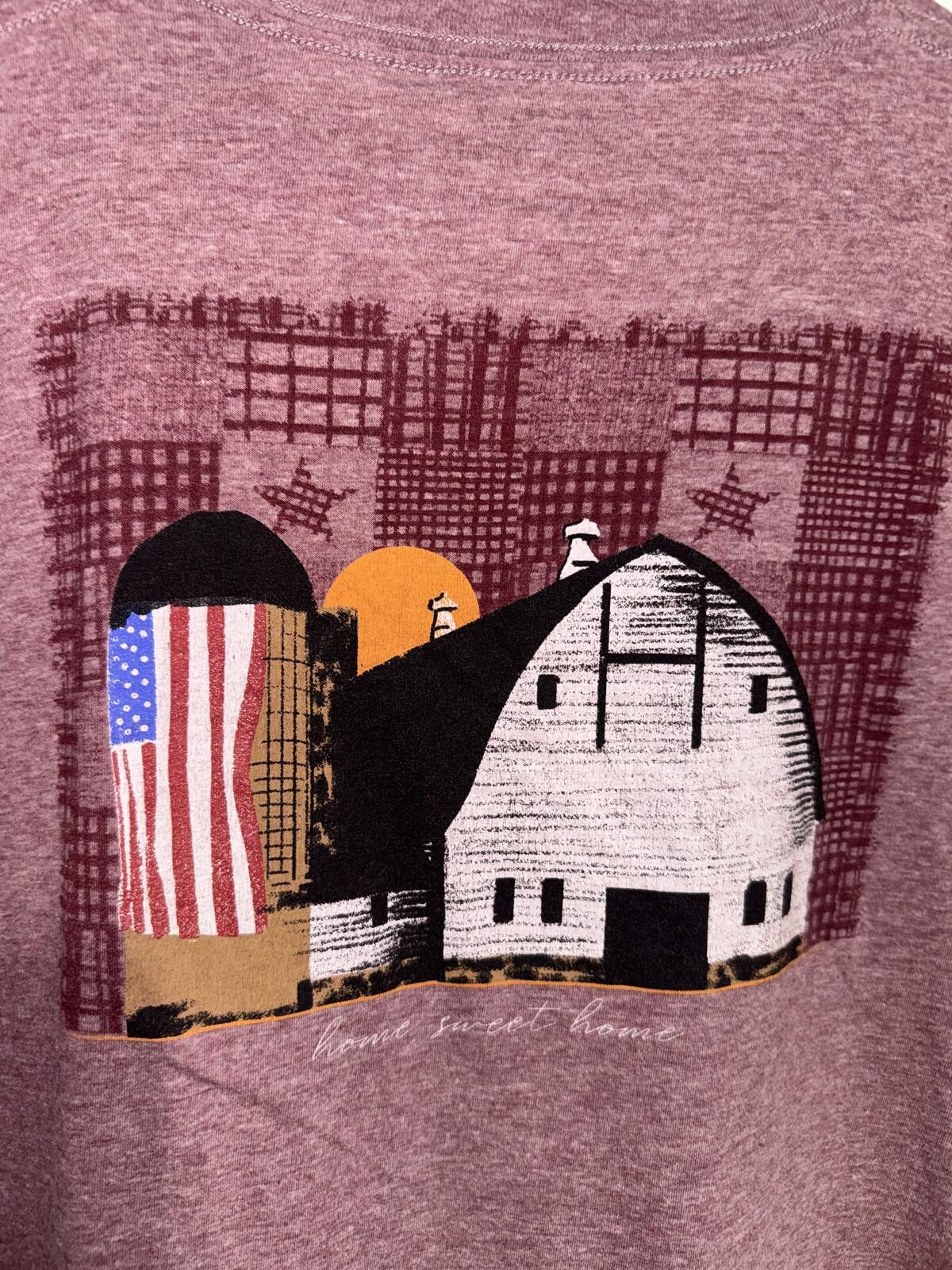Other American Pride Maroon Graphic T-Shirt Size US XL / EU 56 / 4 - 4 Thumbnail