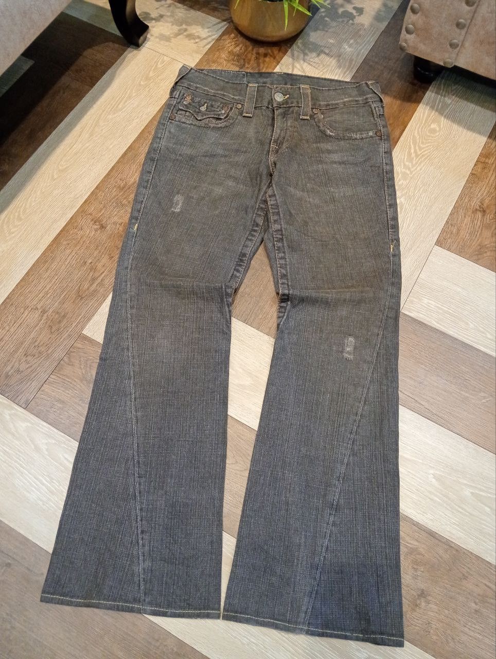 True Religion TRUE RELIGION JOEY FLARED DENIM JEANS - SIZE 29 Size US 29 - 2 Thumbnail