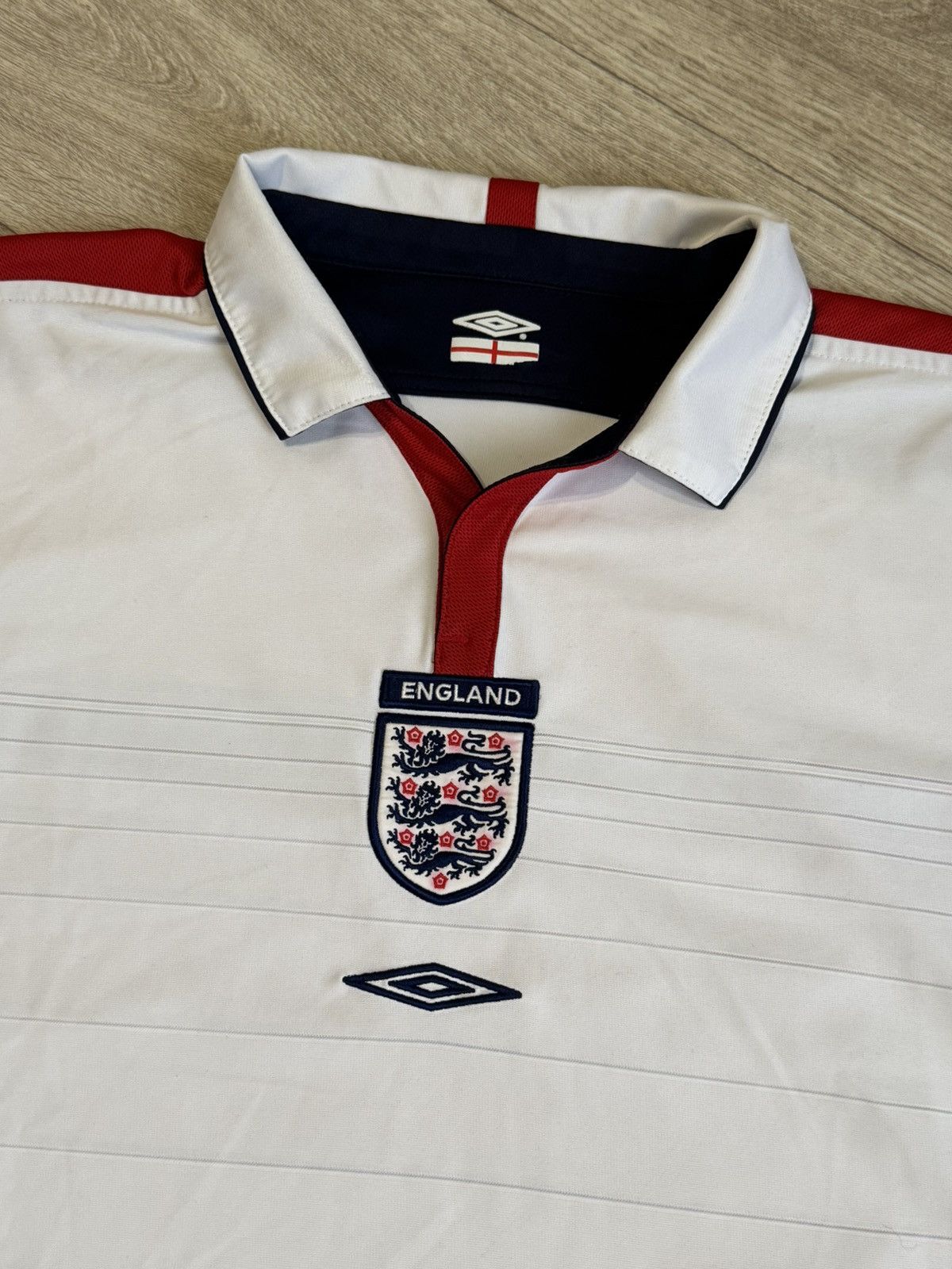 Umbro 🔷Vintage Umbro England 2003/05 Soccer jersey🔷 Size US XXL / EU 58 / 5 - 4 Thumbnail