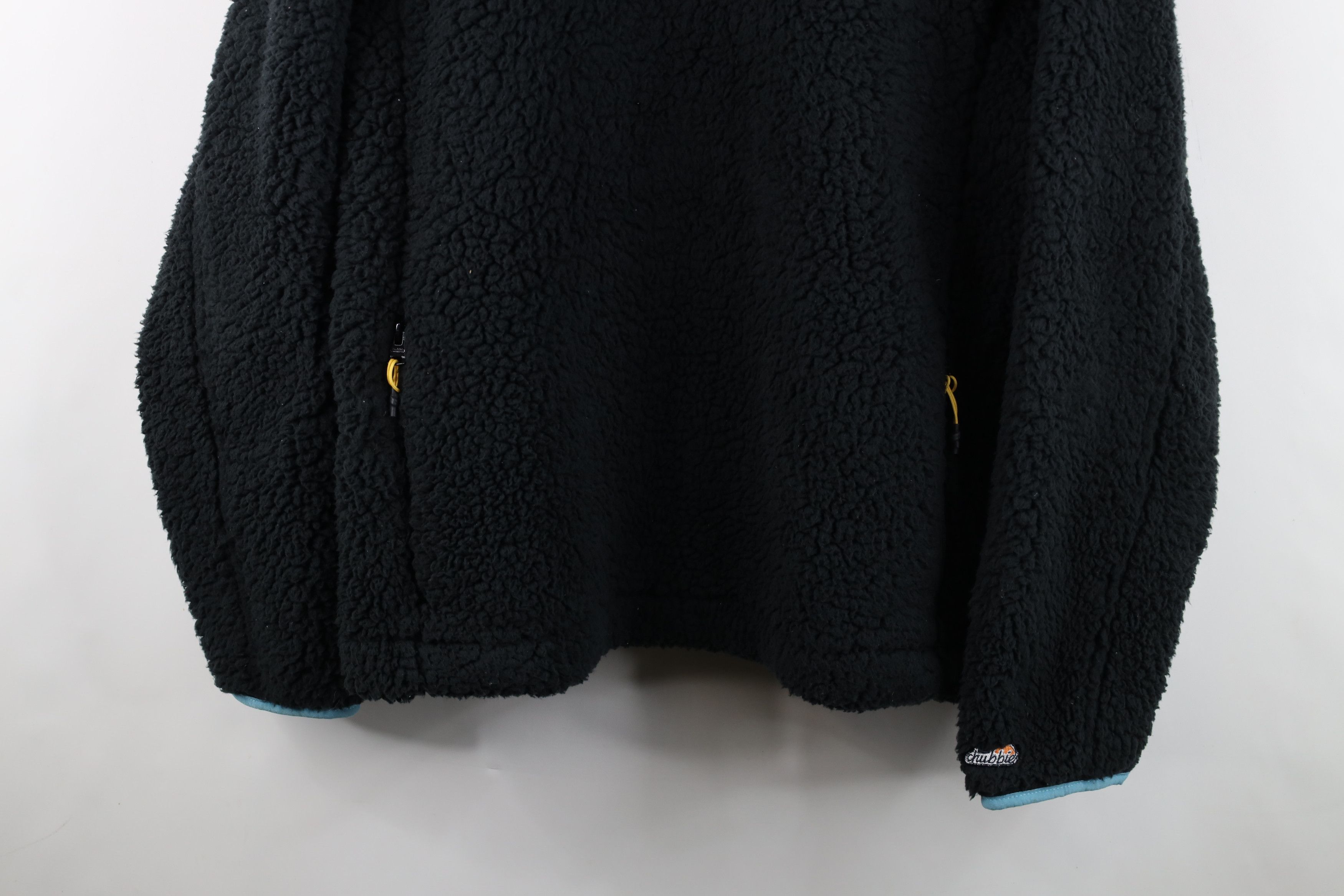 Chubbies Chubbies Deep Pile Fleece Half Zip Pullover Sweater Black Size US XXL / EU 58 / 5 - 3 Thumbnail