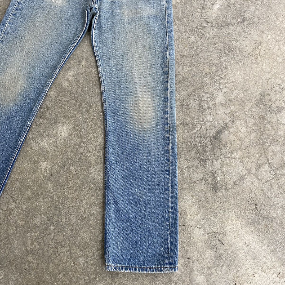 Levi's Size 31x30.5 VTG 90’s Levis 501xx Light Blue Jeans Size US 31 - 7 Thumbnail