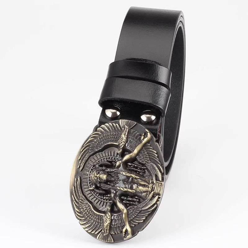 Designer Vintage Vintage Belt Riveted Belts Menswear Accessories Size ONE SIZE - 5 Thumbnail