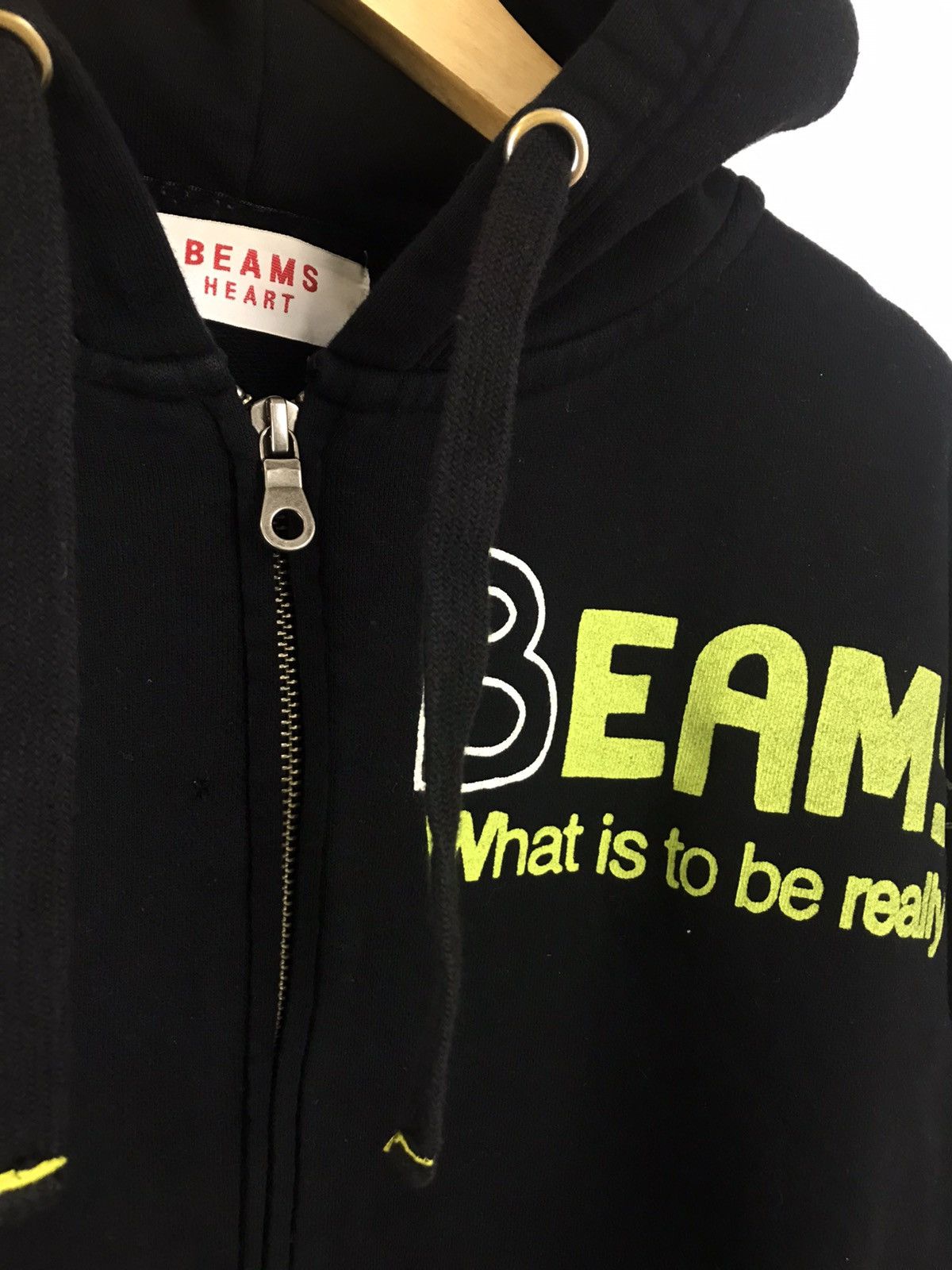 Beams Plus × Japanese Brand Japanese Beams Heart Zip Hoodie Size US L / EU 52-54 / 3 - 3 Thumbnail