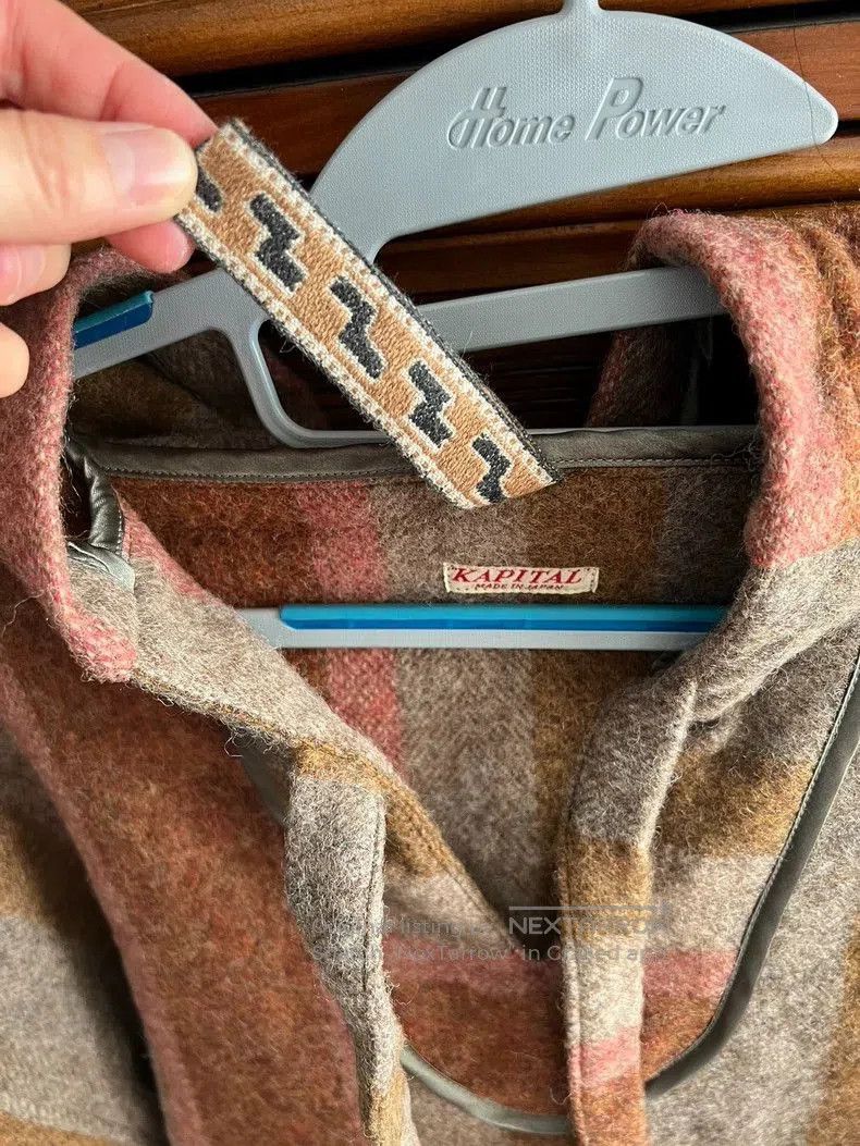 Kapital Kapital wool da Vinci striped BAJA pullover jacket . Size US L / EU 52-54 / 3 - 3 Thumbnail