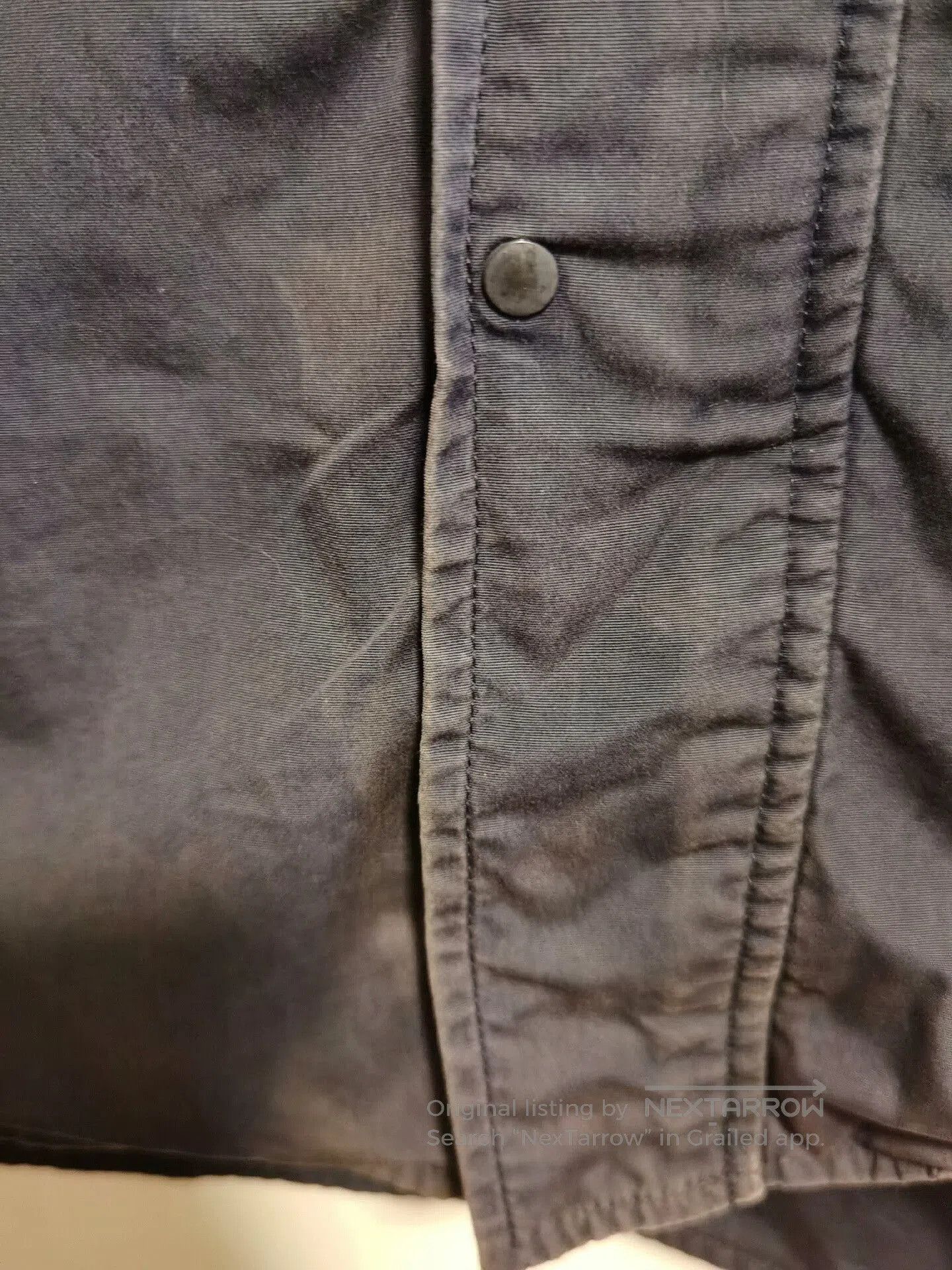 Number (N)ine vintage number nine short sleeve hooded shirt. Size US L / EU 52-54 / 3 - 4 Thumbnail