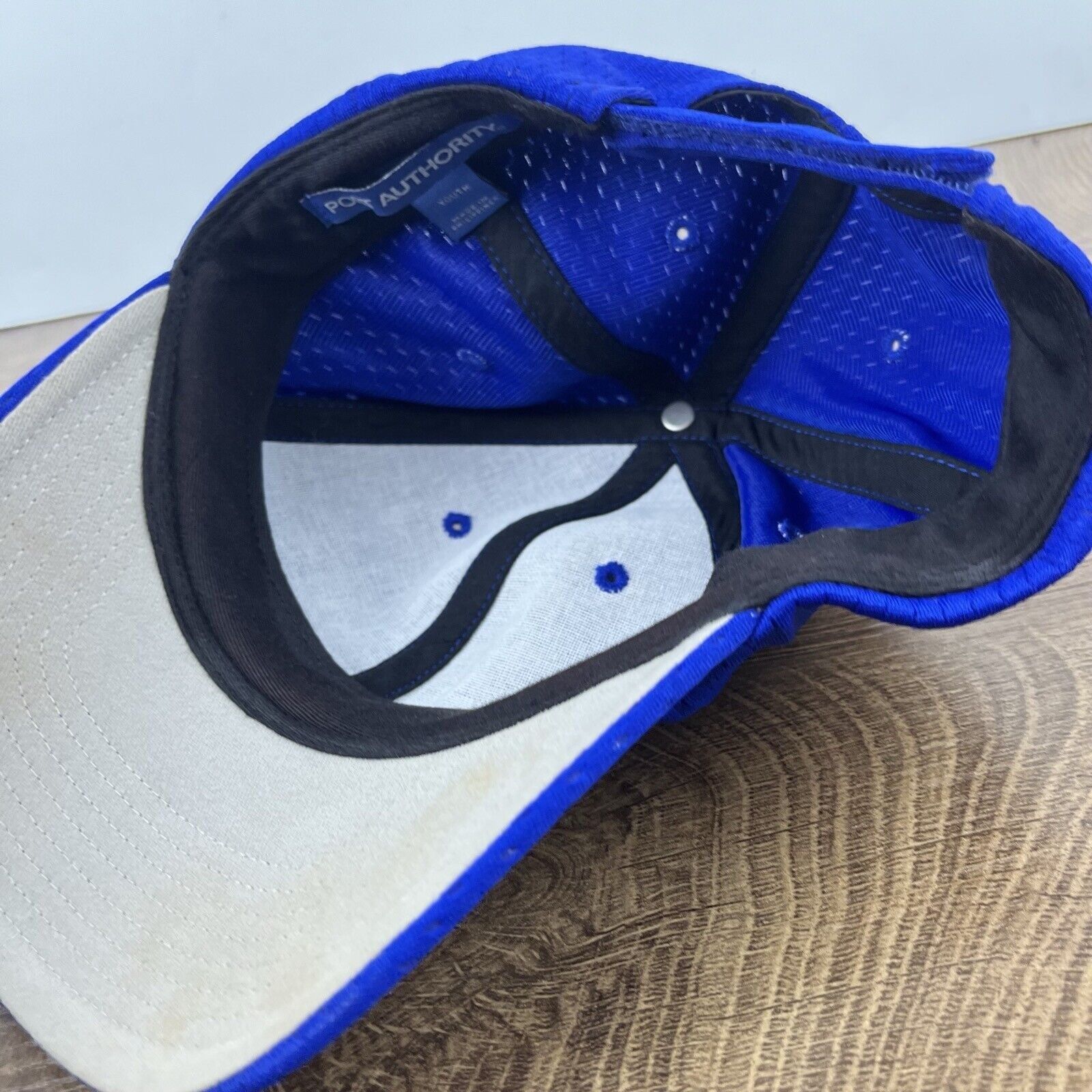 Other Plain Blue Hat Blue Adjustable Hat Blue Adult Size Baseball Size ONE SIZE - 13 Thumbnail