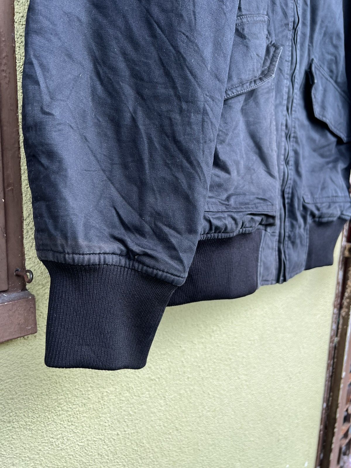 Other H.T. NIAO Bomber Jacket Military Black Aviation Patches Size US XXL / EU 58 / 5 - 5 Thumbnail