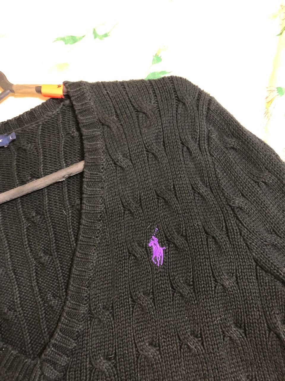 Polo Ralph Lauren Vintage Ralph Lauren Cable Knit Sweater Womens Size L / US 10 / IT 46 - 5 Thumbnail