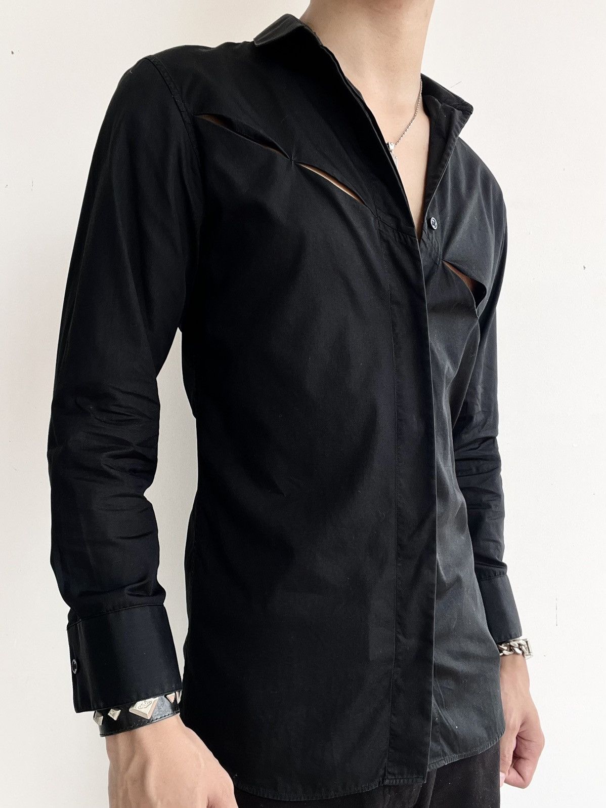 Dior Dior Homme by Hedi Slimane Black Shirt Size US S / EU 44-46 / 1 - 4 Thumbnail