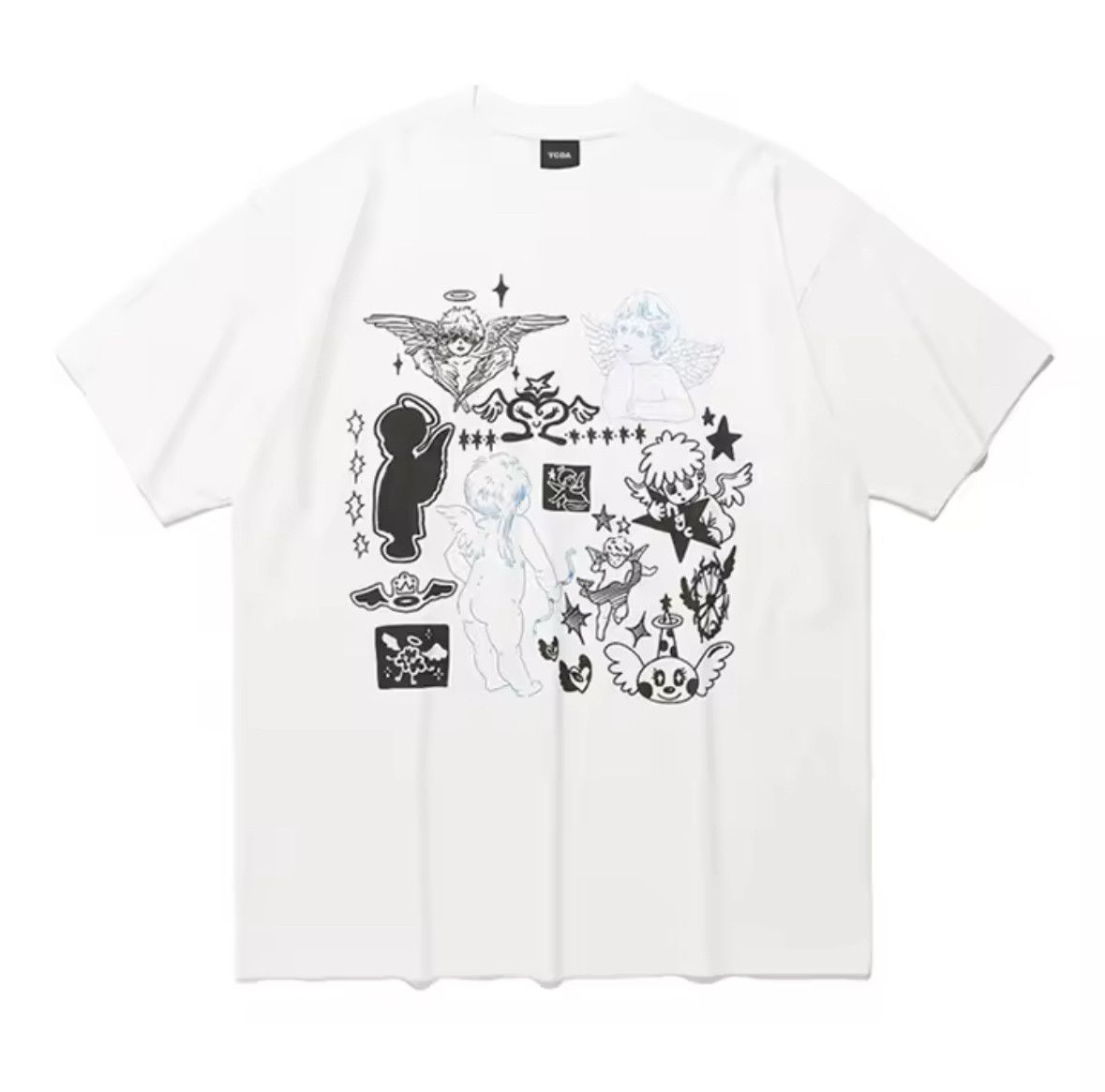 Other Streetwear Y2K Korean Angel Graphic Good Print T-Shirt Size US XXL / EU 58 / 5 - 1 Thumbnail