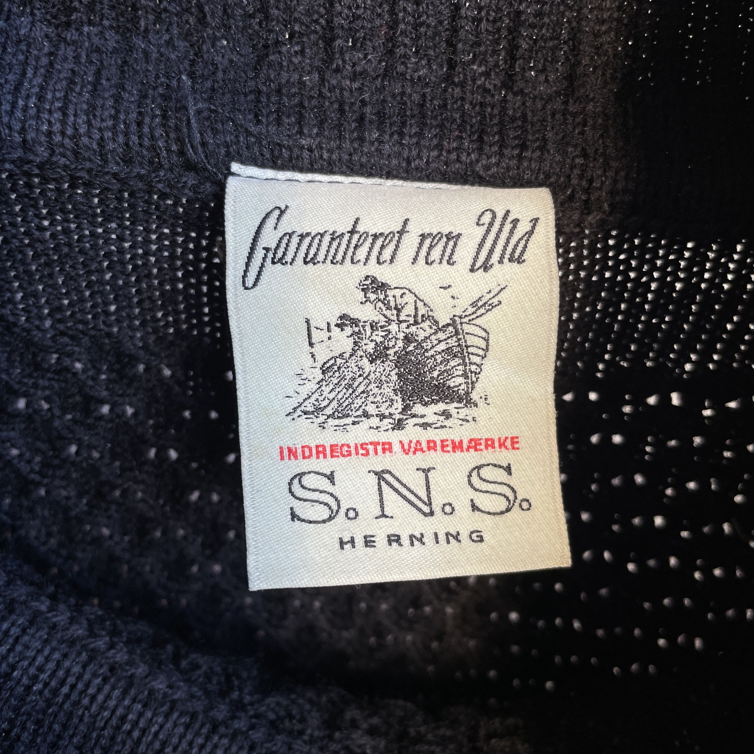S.N.S. Herning SNS Herning Roll Neck Fisherman Wool Sweater Size XS Size US XS / EU 42 / 0 - 6 Thumbnail