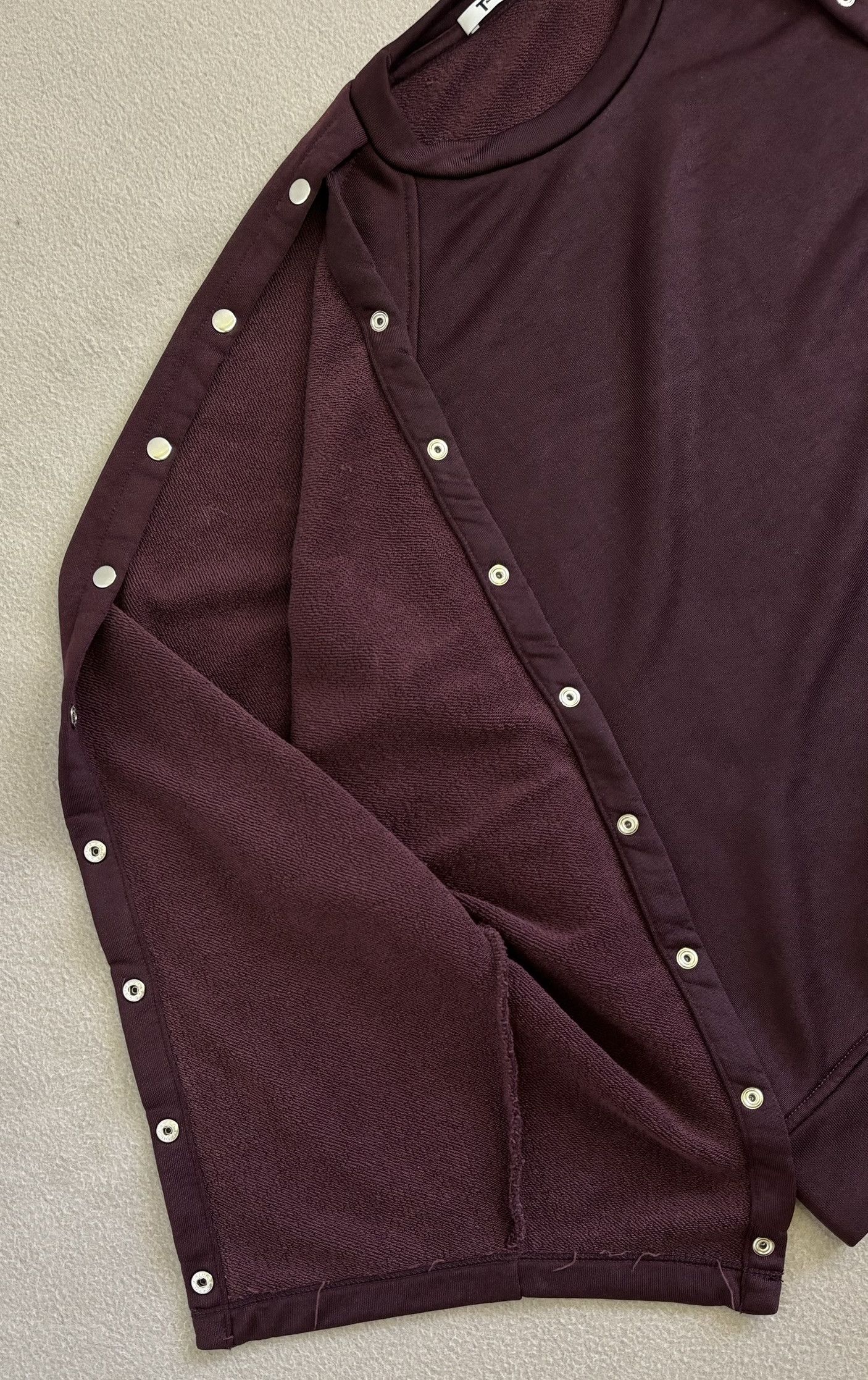 Alexander Wang × T by Alexander Wang T by Alexander Wang burgundy sweatshirt small Size S / US 4 / IT 40 - 11 Thumbnail