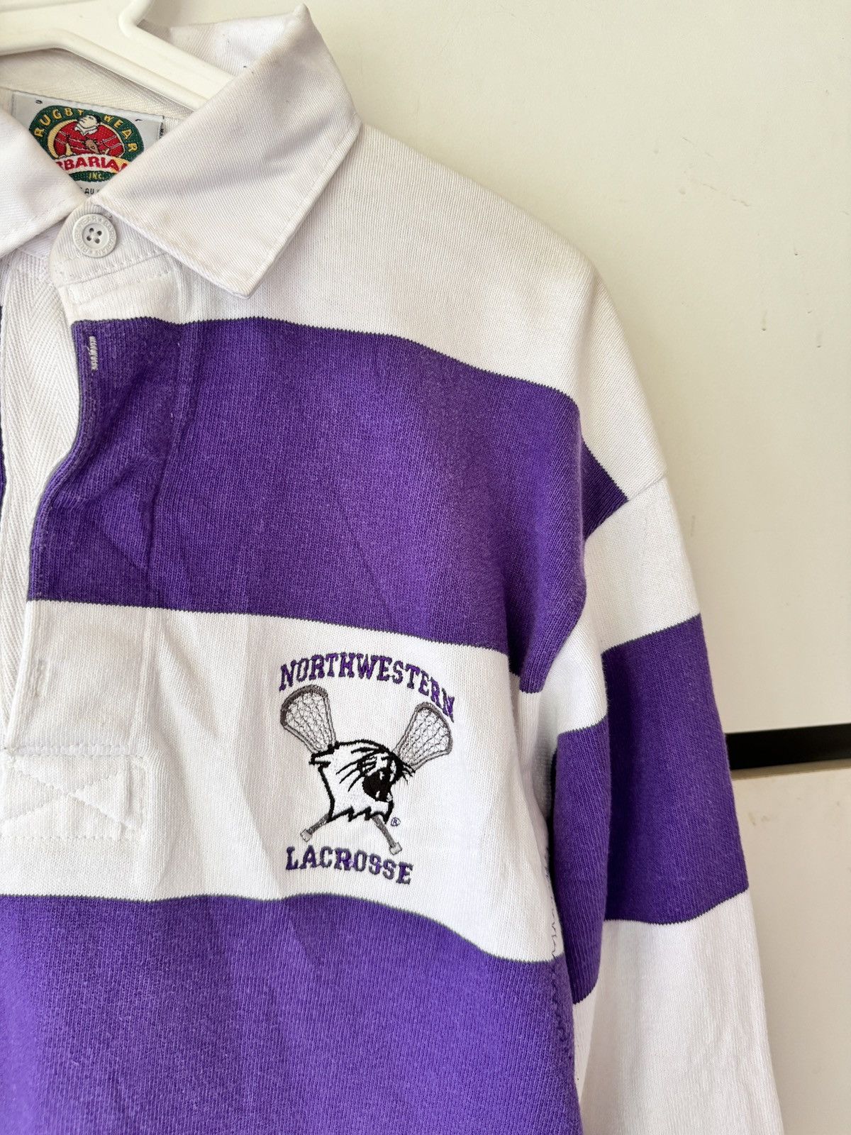 Vintage VINTAGE BARBARIAN RUGBY SHIRT MADE IN CANADA Size US S / EU 44-46 / 1 - 4 Thumbnail