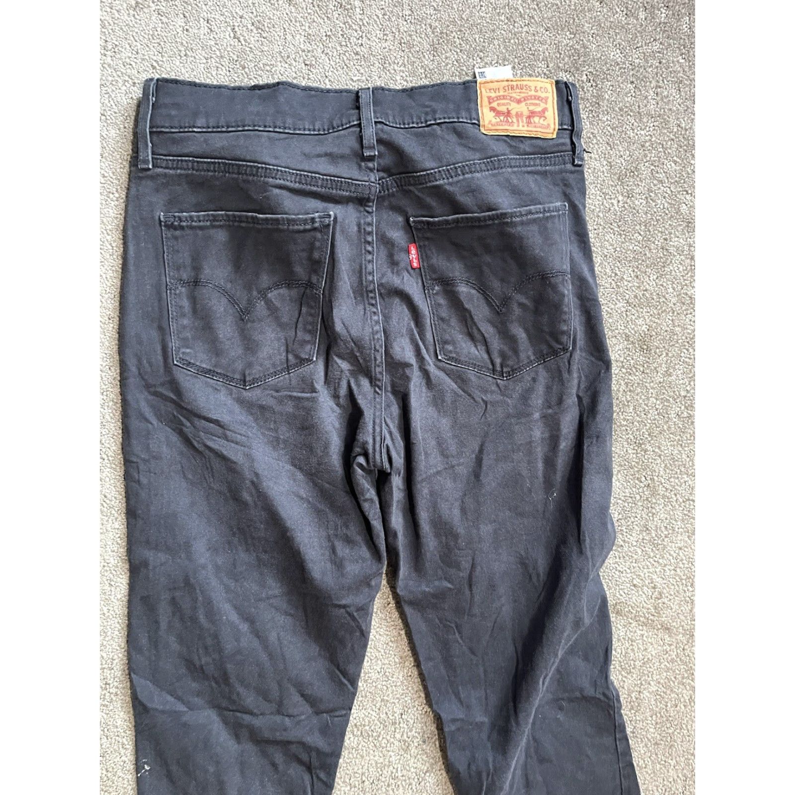 Levi's Levi's 711 Skinny Womens Jeans Black Size 28x30 Size 28" / US 6 / IT 42 - 2 Thumbnail