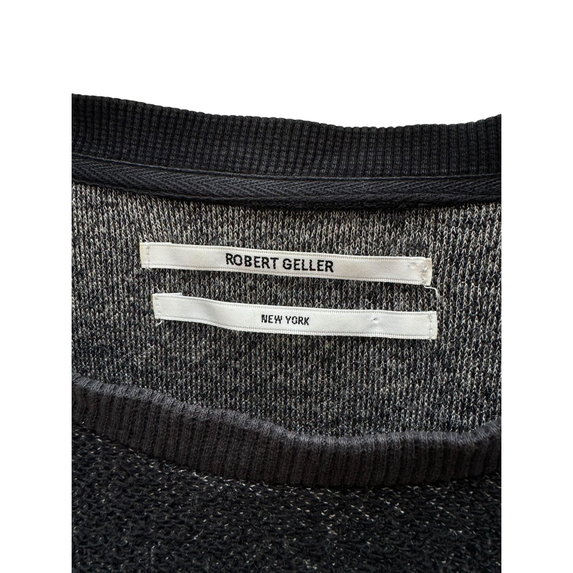 Robert Geller Black Textured Sweater Size US L / EU 52-54 / 3 - 3 Thumbnail
