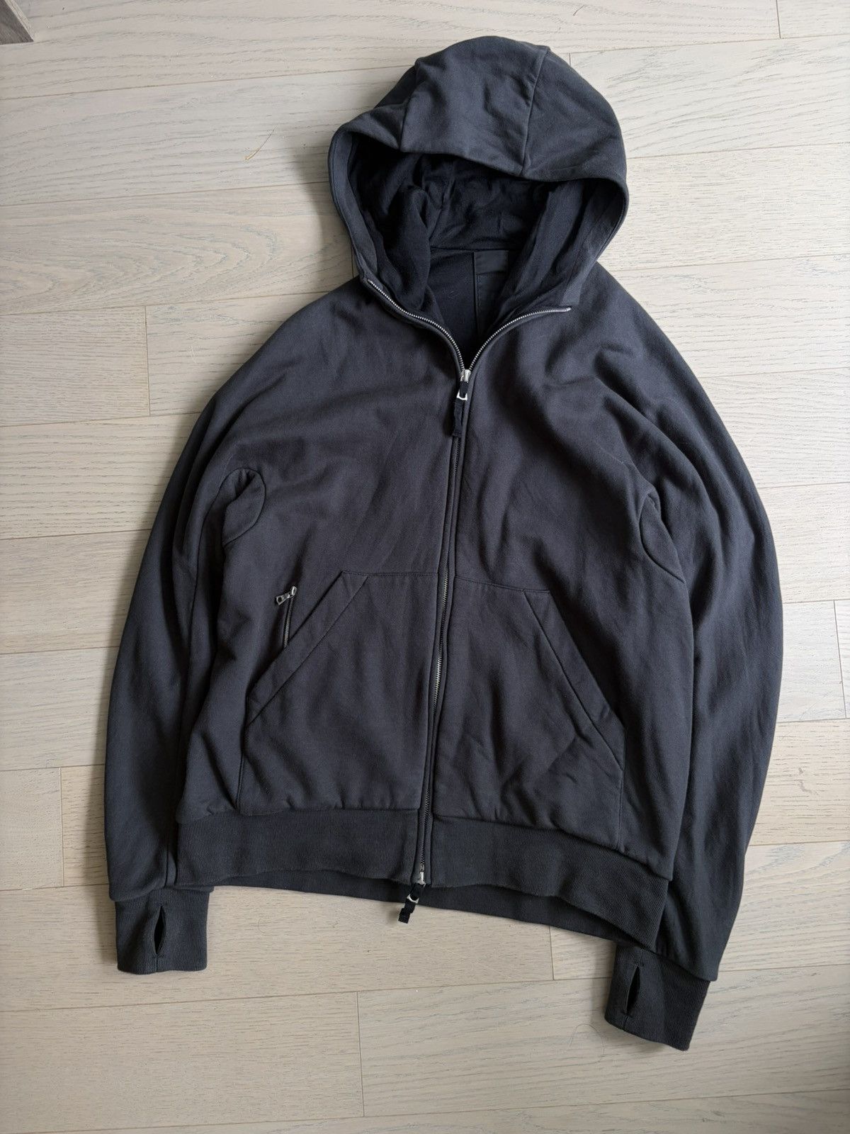 Nike ESC Cashmere Double RiRi Zip Charcoal Hoodie