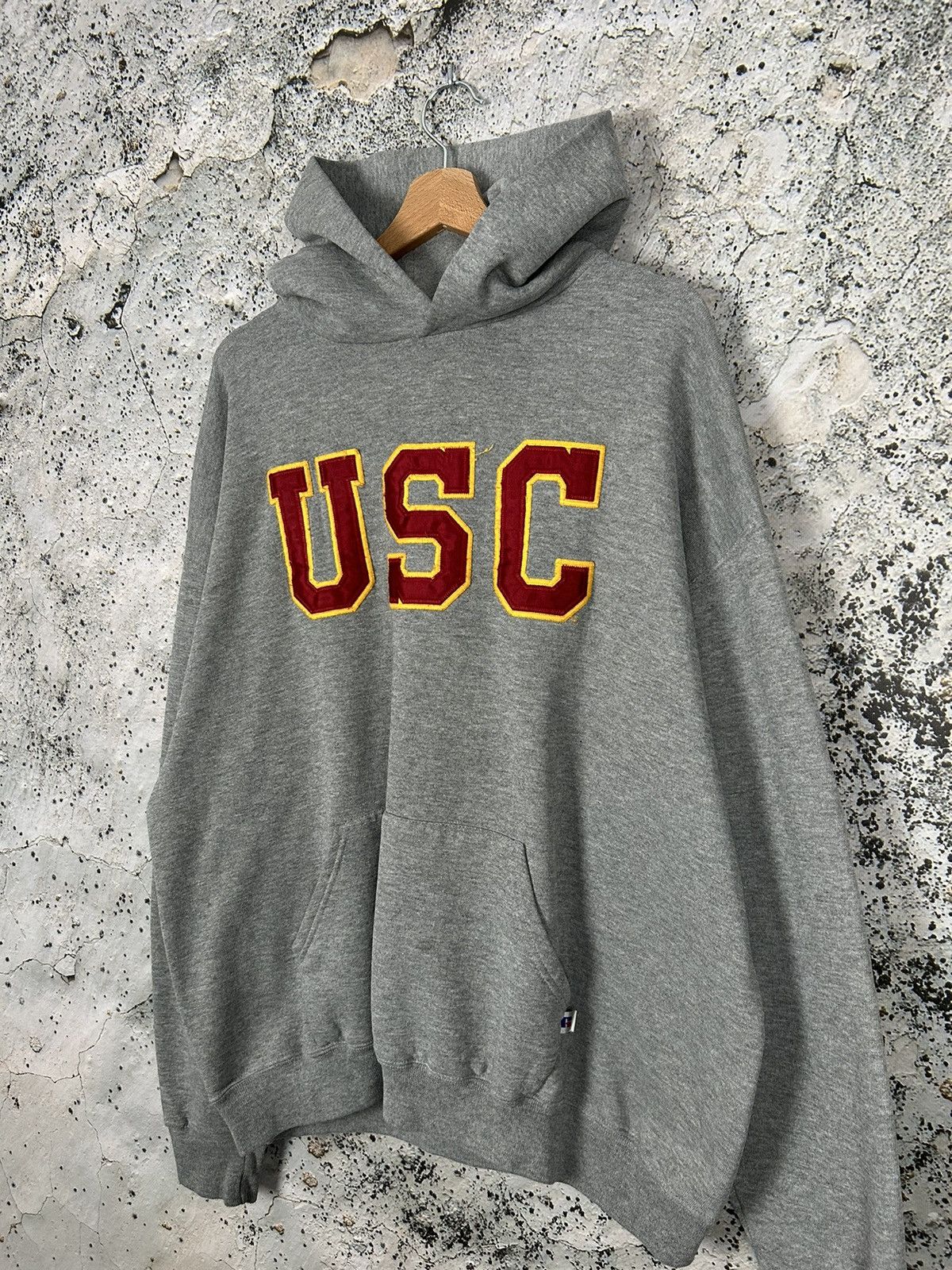 Russell Athletic Vintage 90s Russell Athletics USC USA Hoodie Baggy Rap Size US XL / EU 56 / 4 - 2 Thumbnail