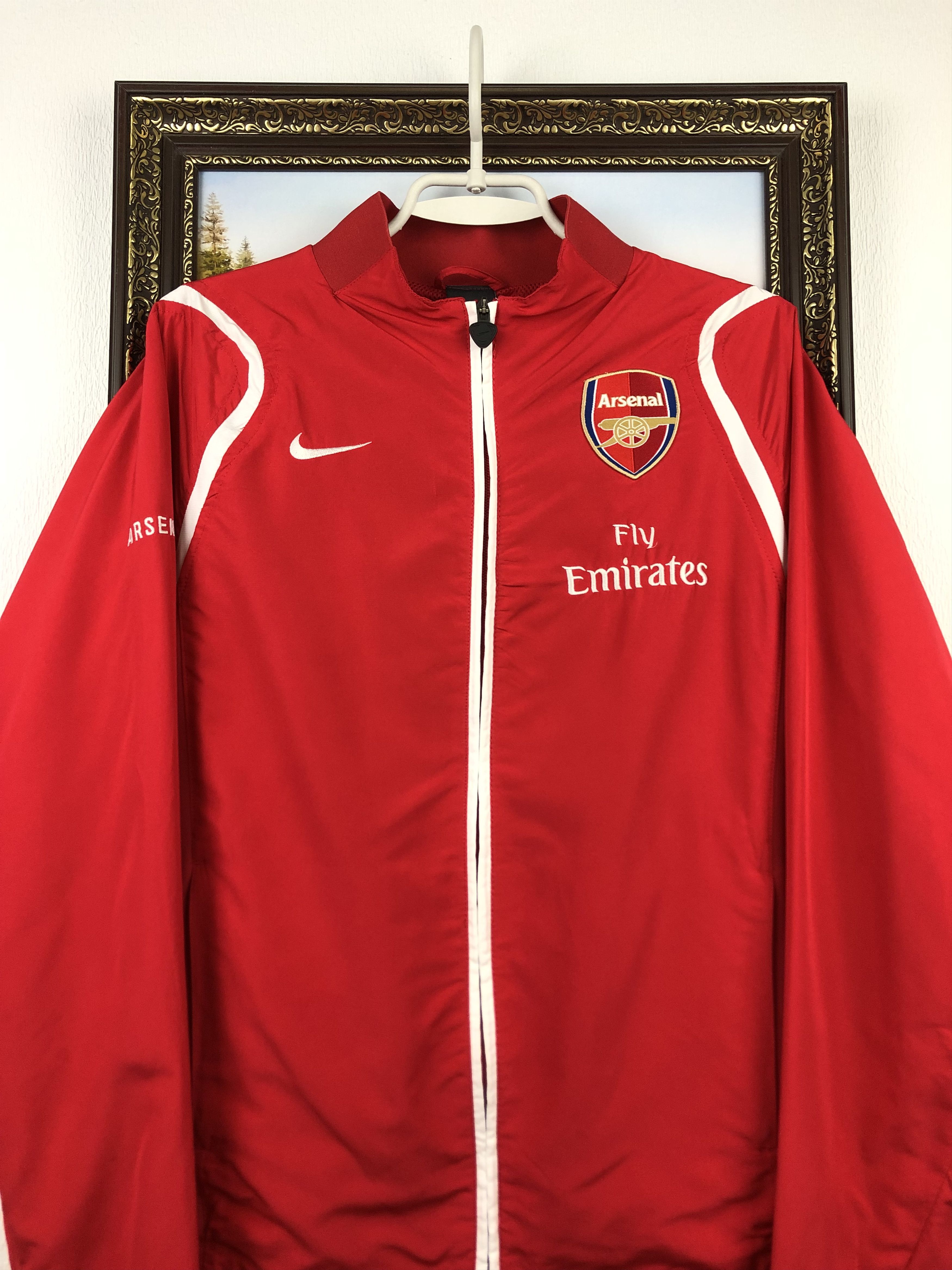 Nike Vintage Arsenal Football Jacket Soccer Track Top Gunners Size US S / EU 44-46 / 1 - 2 Thumbnail