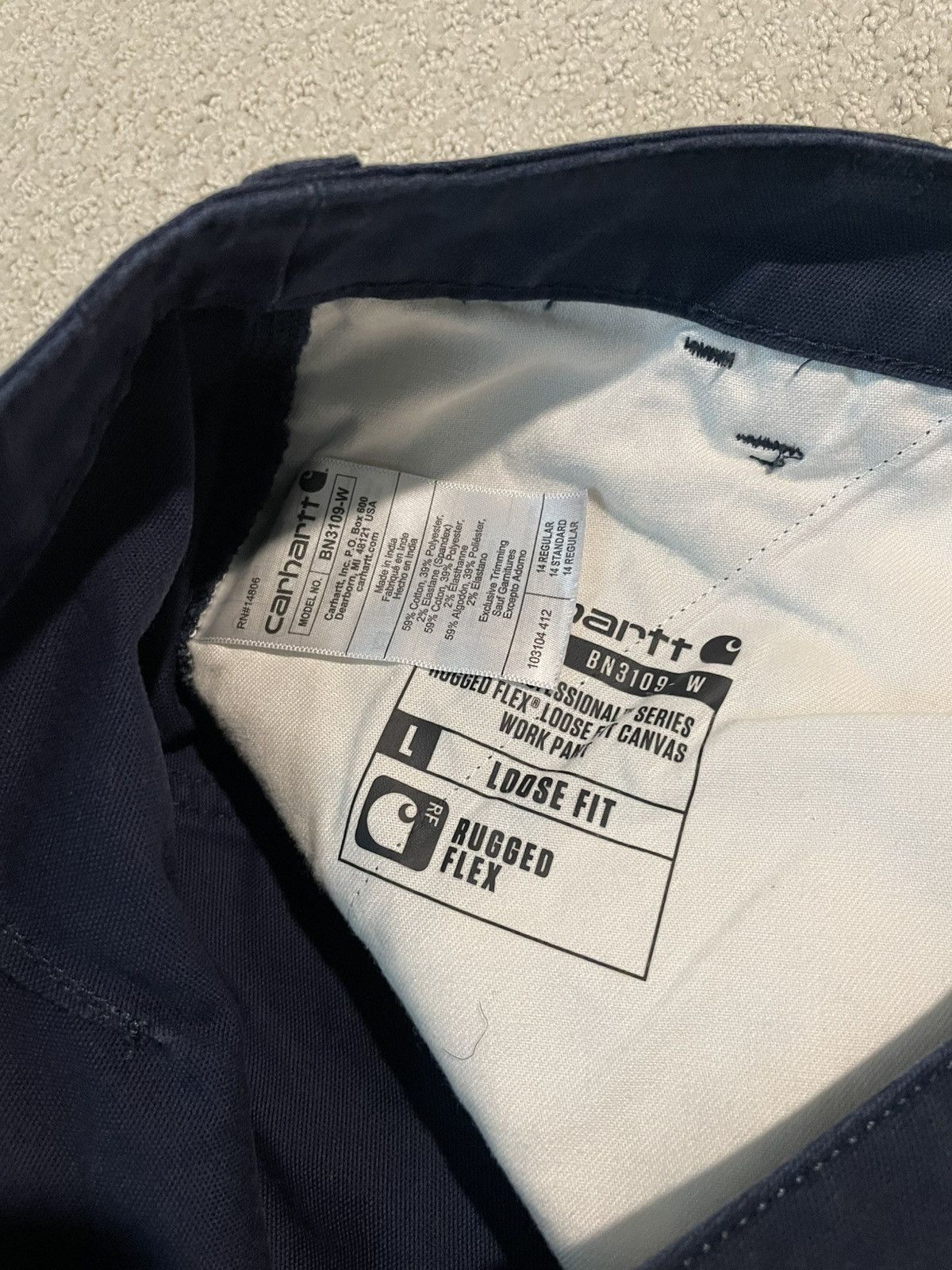 Carhartt Carhartt Loose Fit Cargo Pants Size 36" / US 14 / IT 50 - 7 Thumbnail