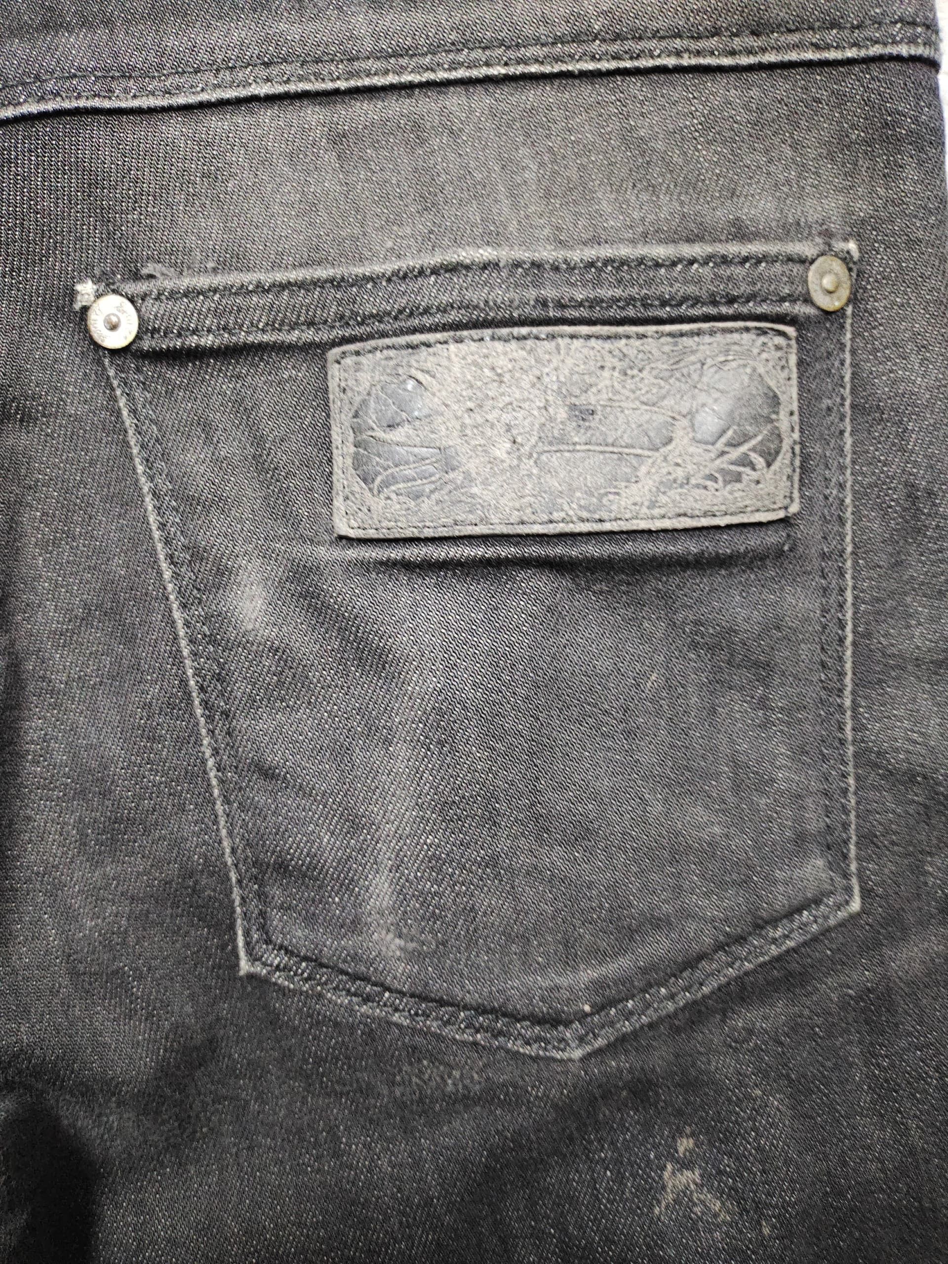 April 77 APRIL 77 RIPPED SKINNY BLACK JEANS Size 28" / US 6 / IT 42 - 6 Thumbnail