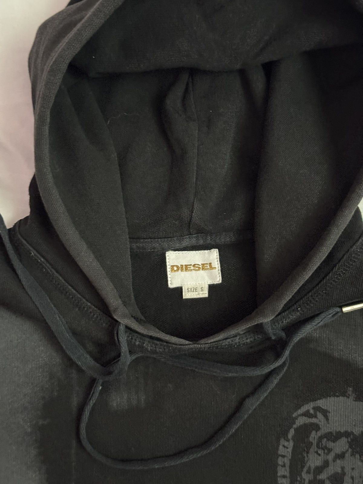 Diesel Vintage Diesel Punk Metal Spikes Avant Garde Big Logo Hoodie Size US S / EU 44-46 / 1 - 5 Thumbnail